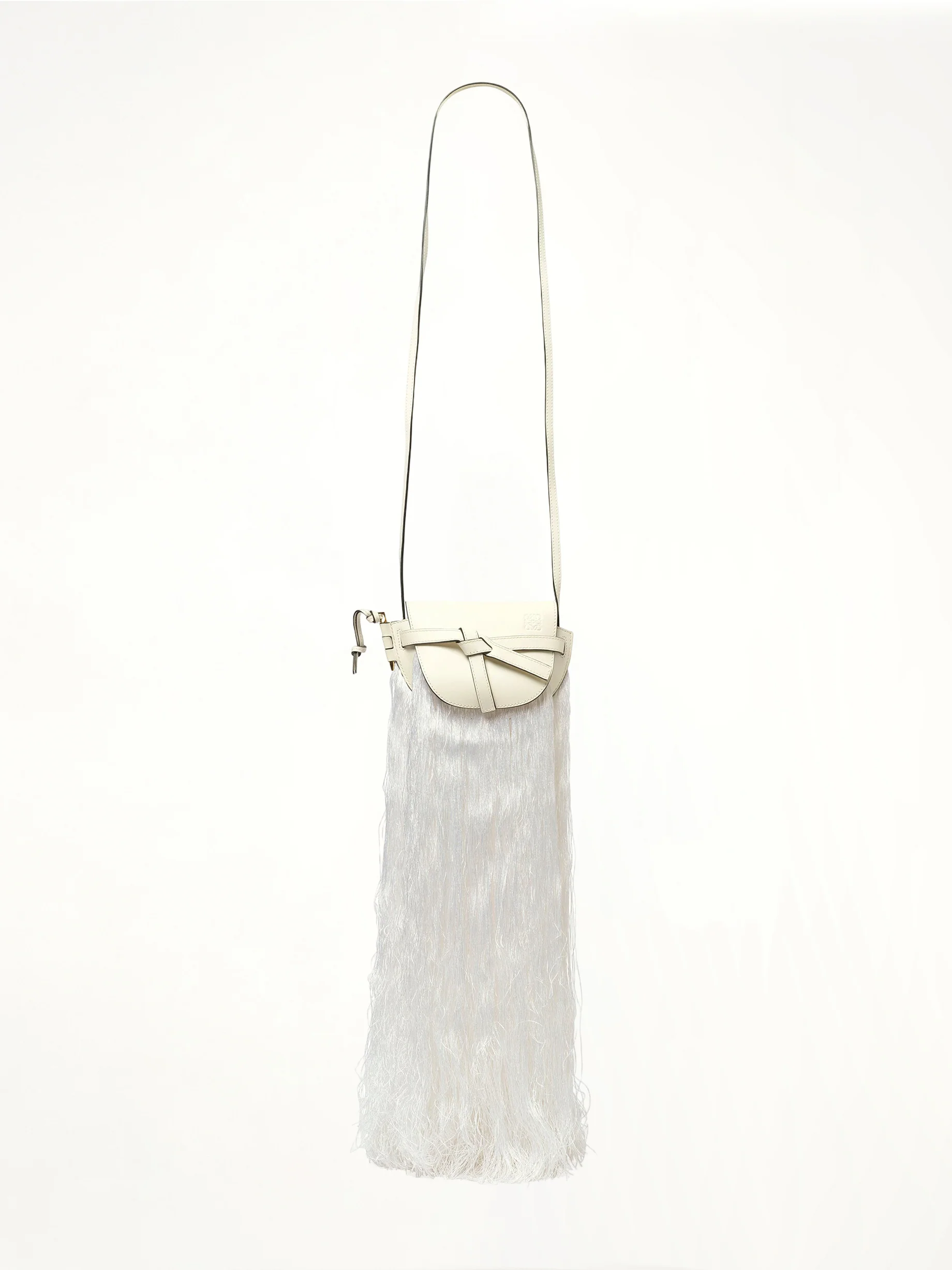 Gate Fringes Mini in White