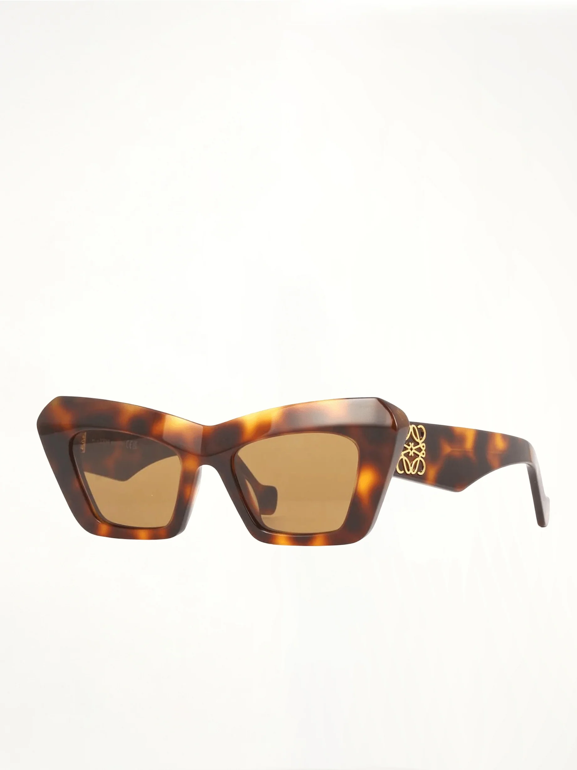 Loewe LW40036I 5153E Acetate Sunglasses in Tortoise - Image 2