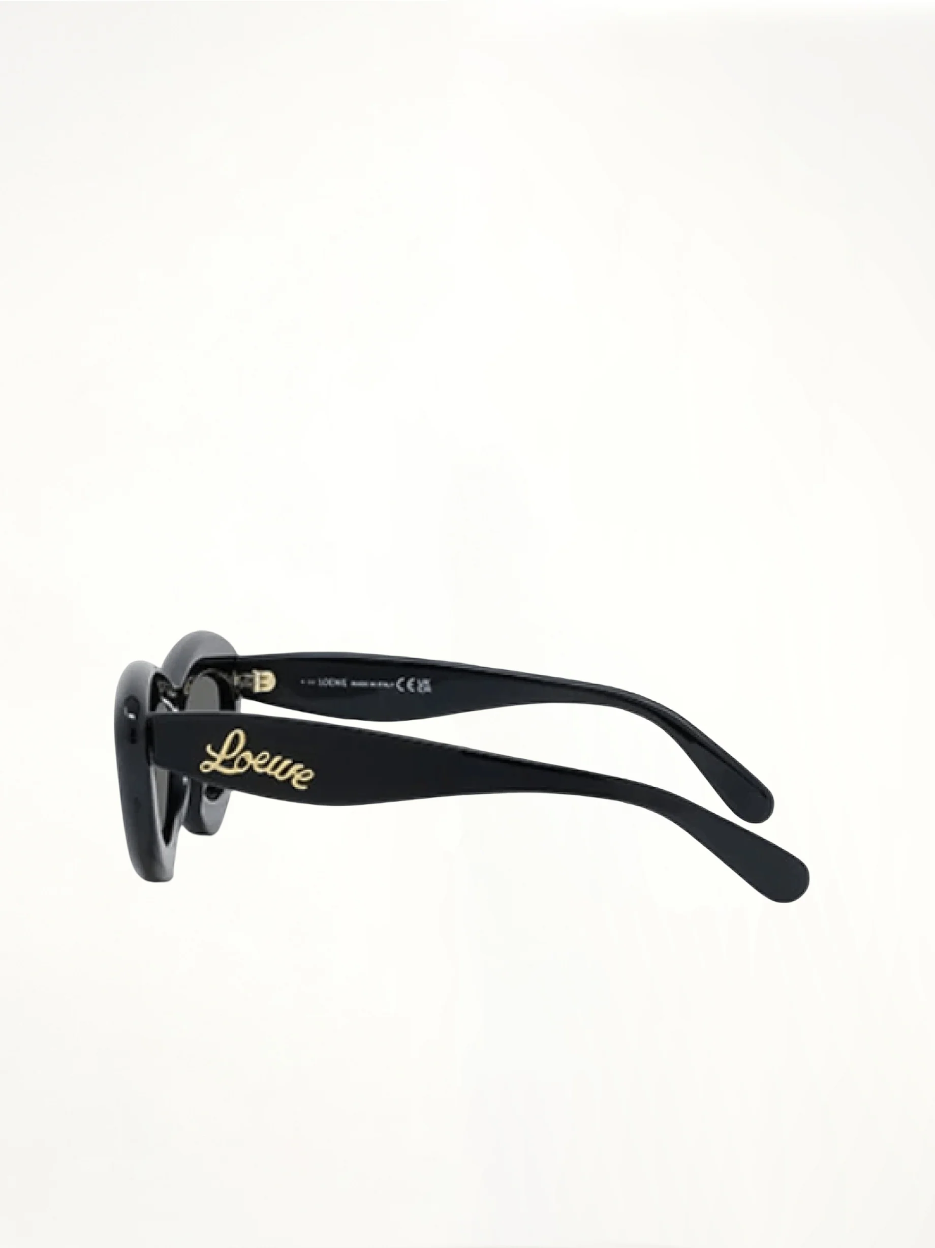 Loewe LW40096I 5401A Acetate Sunglasses in Black - Image 3