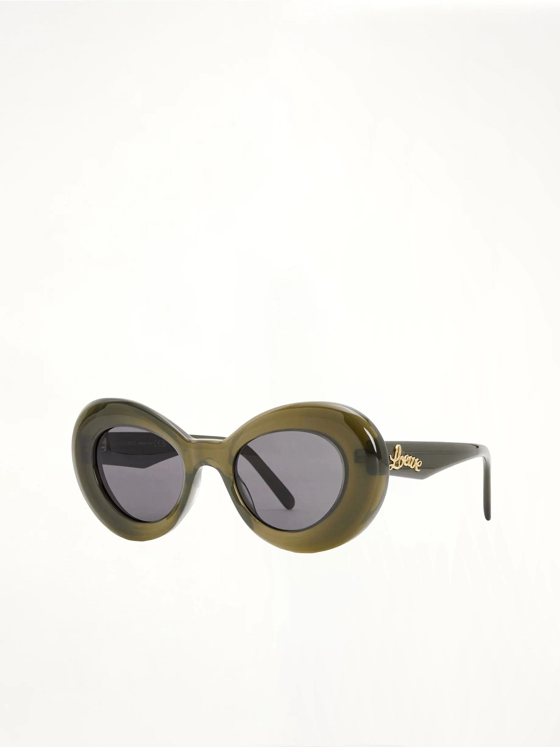 Loewe LW40112I 4796A Acetate Sunglasses in Green - Image 2