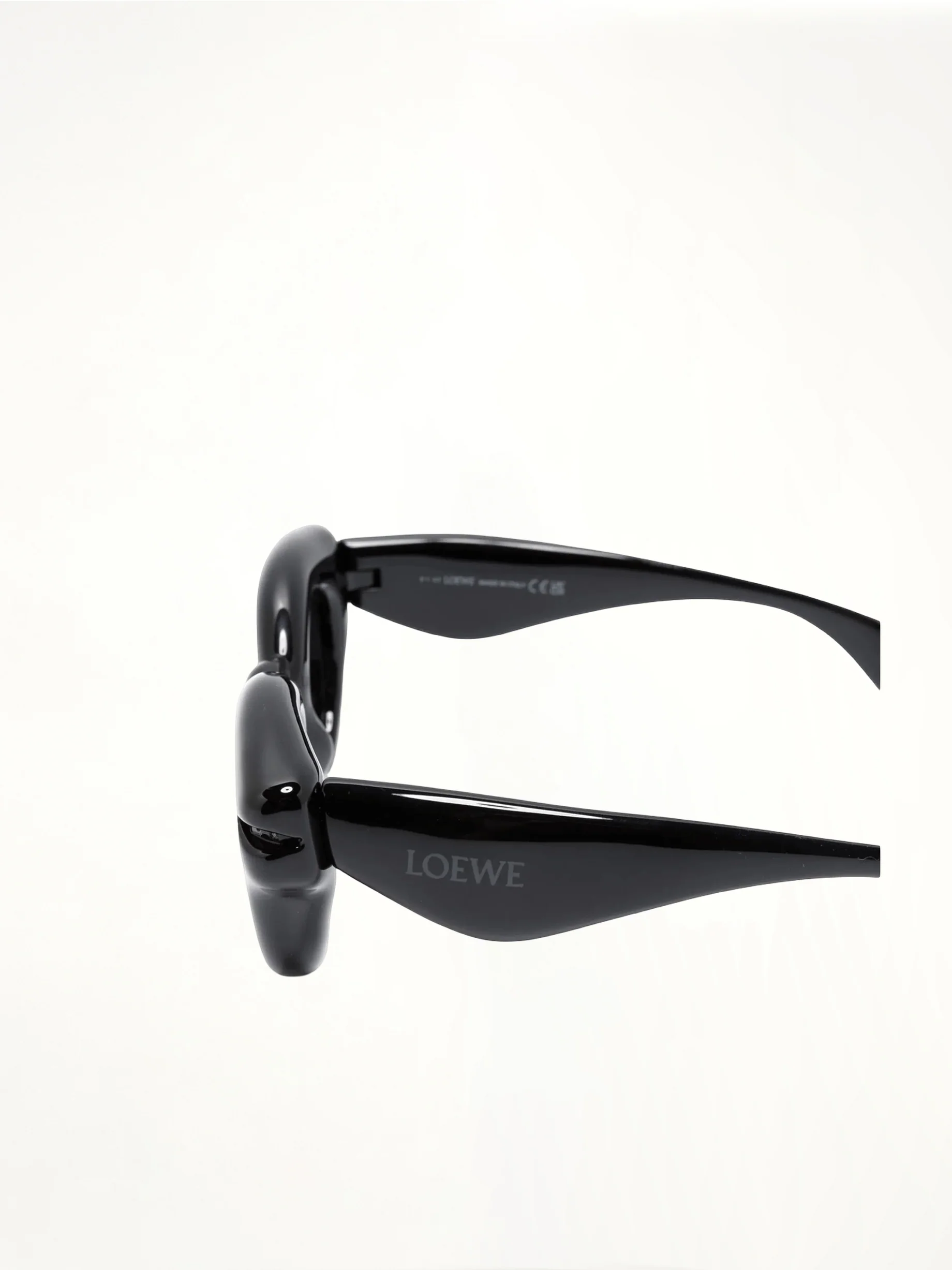 Loewe LW40118I 4601A Injected Sunglasses in Black - Image 3