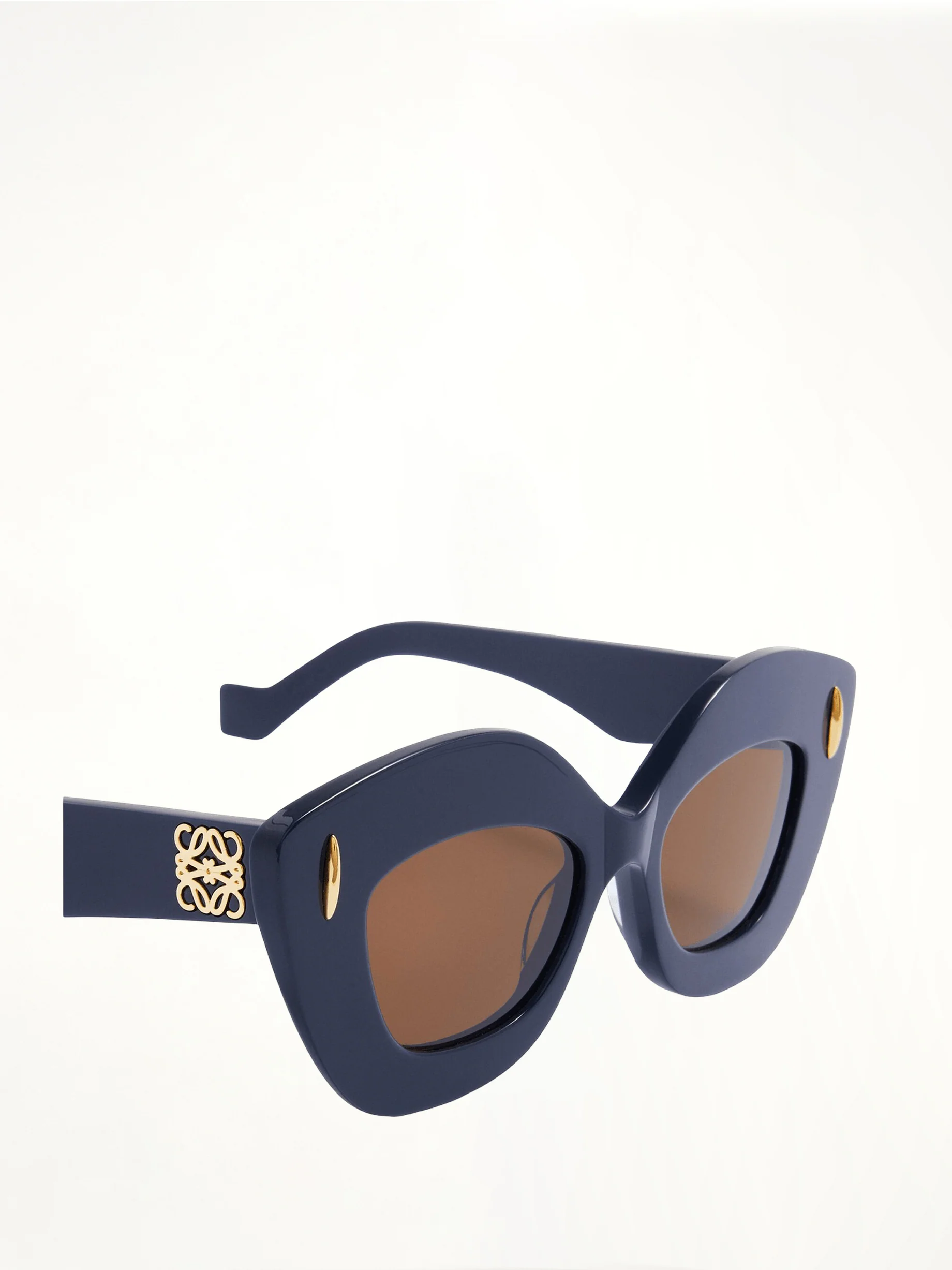 Loewe LW40127F Acetate Sunglasses in Blue - Image 4