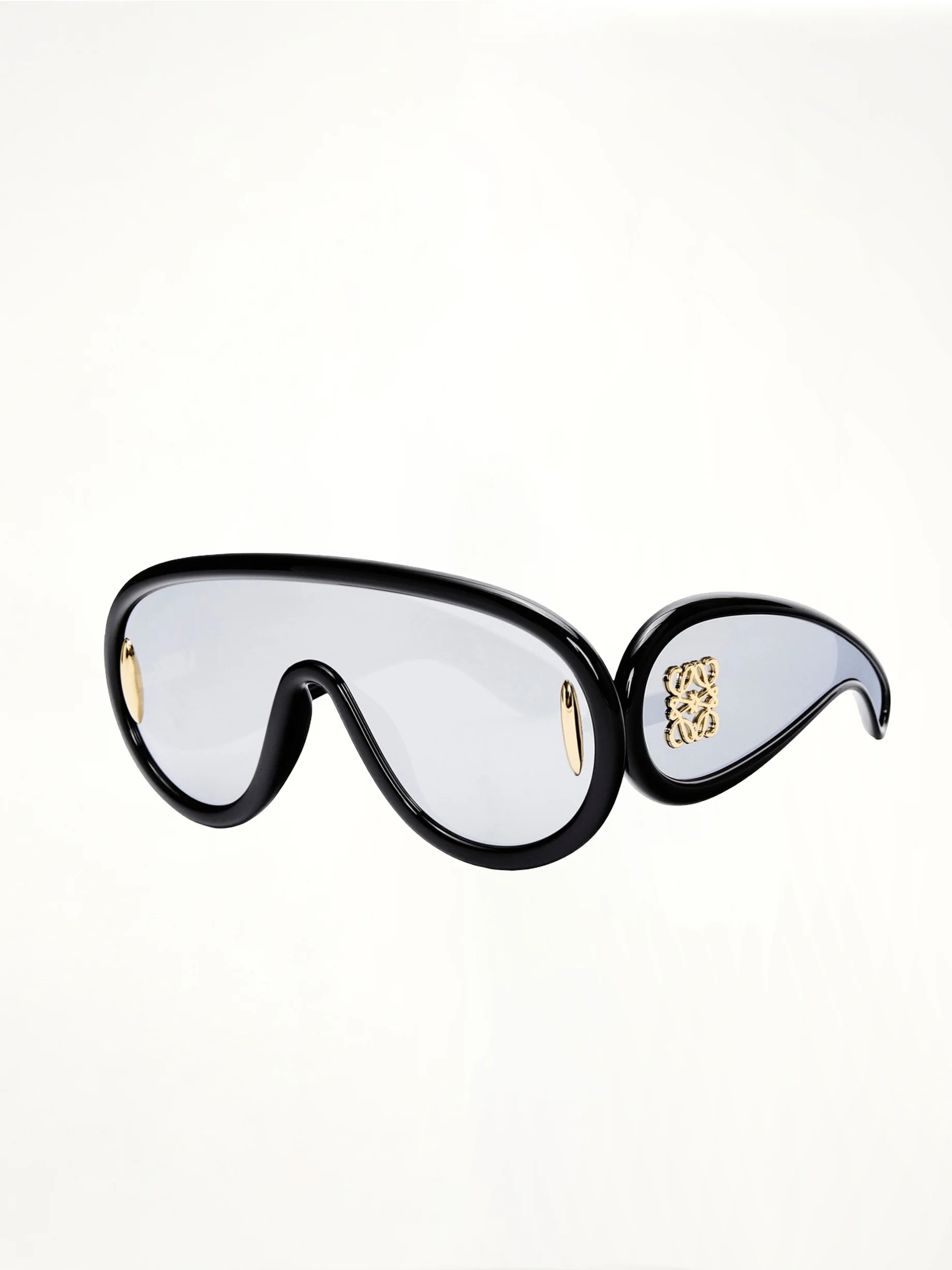 Loewe LW40131I 0001C Injected Sunglasses in Black