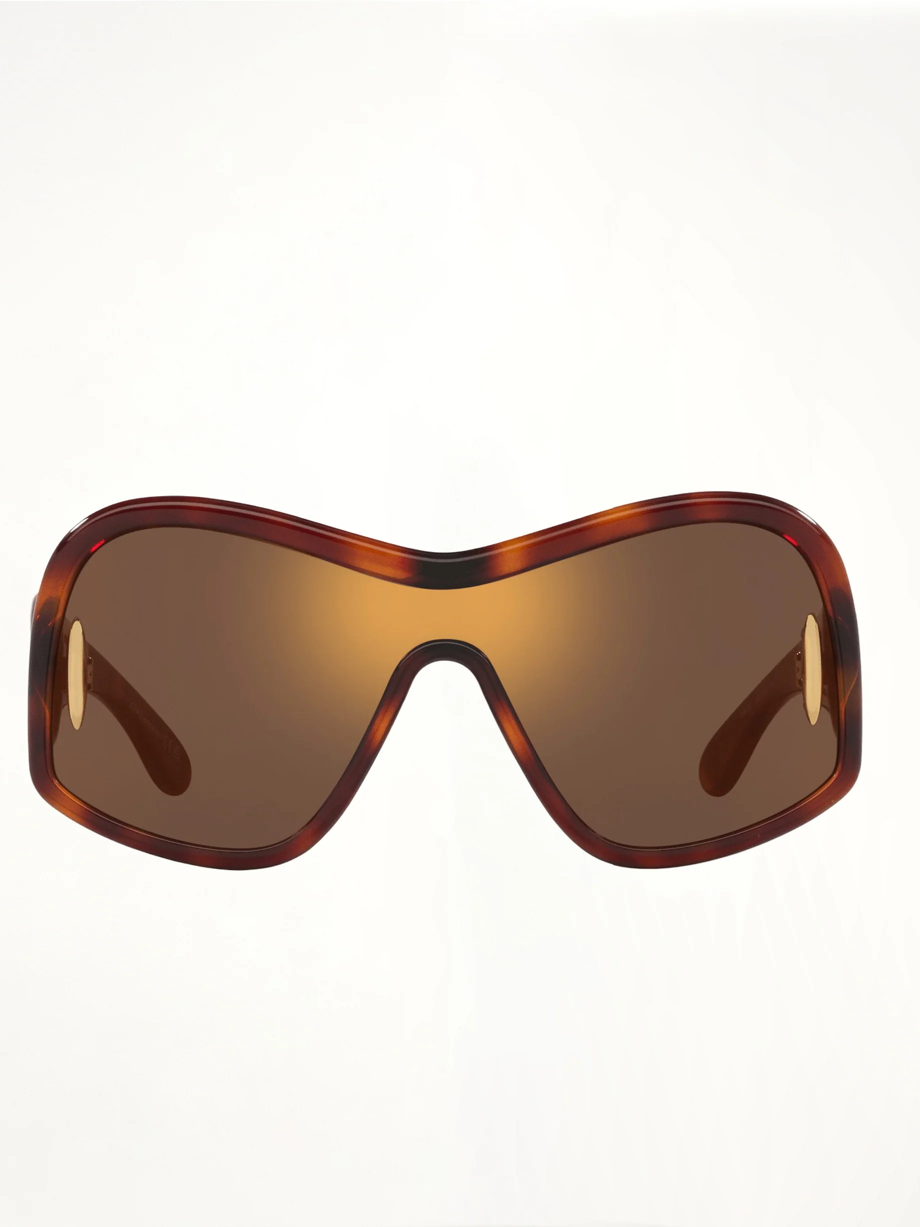 Loewe LW40131I 0052G Injected Sunglasses in Havana Brown - Image 2