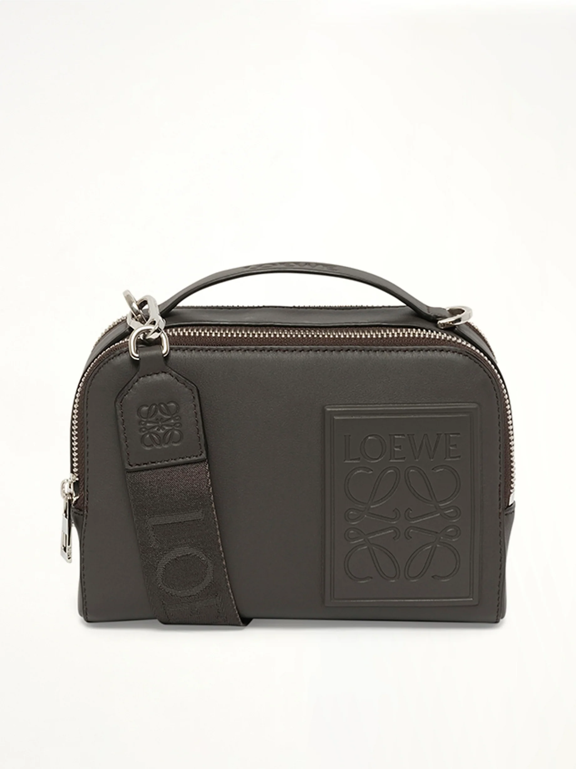 Loewe Patch Camera Bag Mini in Dark Grey
