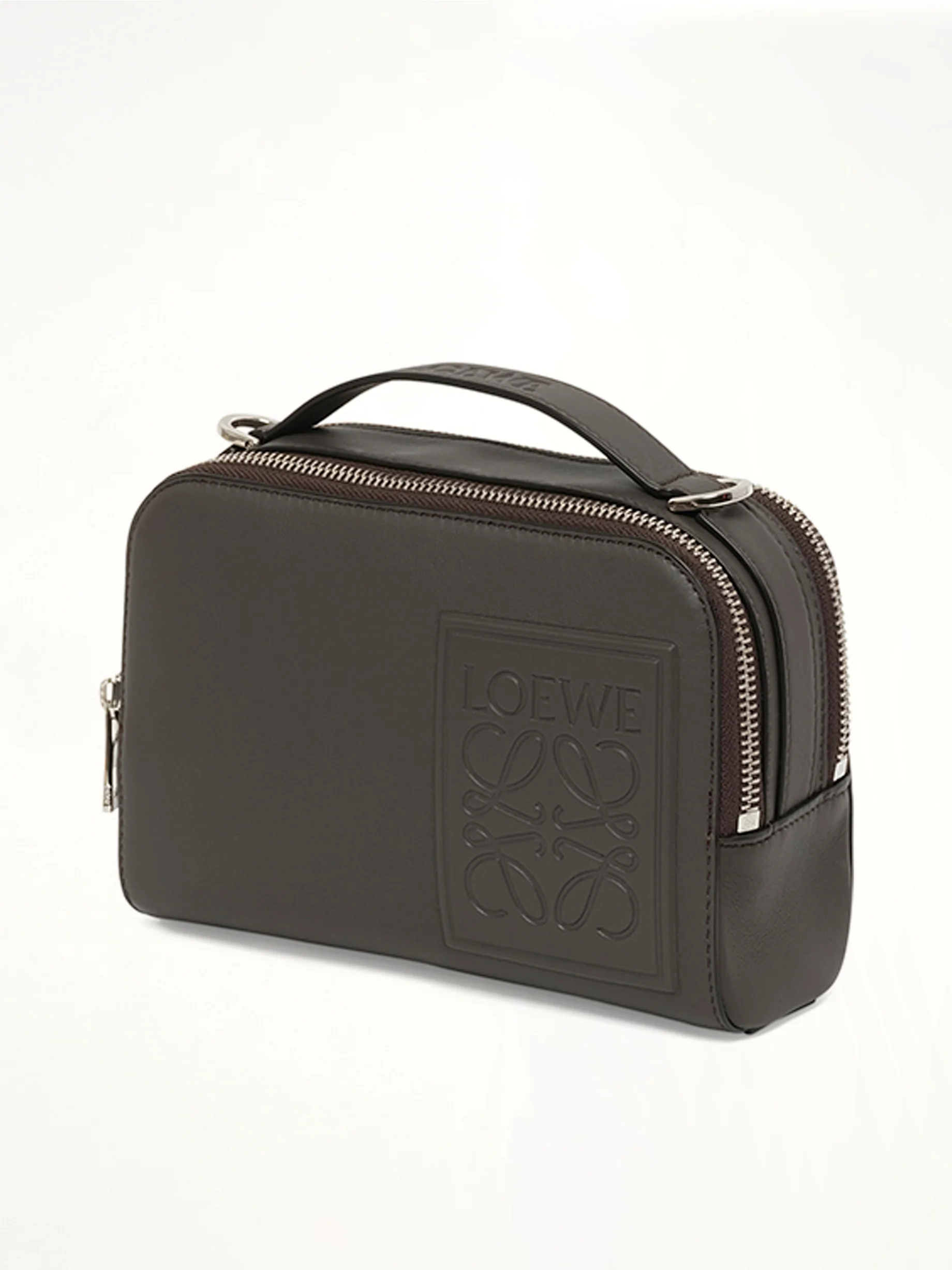 Loewe Patch Camera Bag Mini in Dark Grey - Image 5