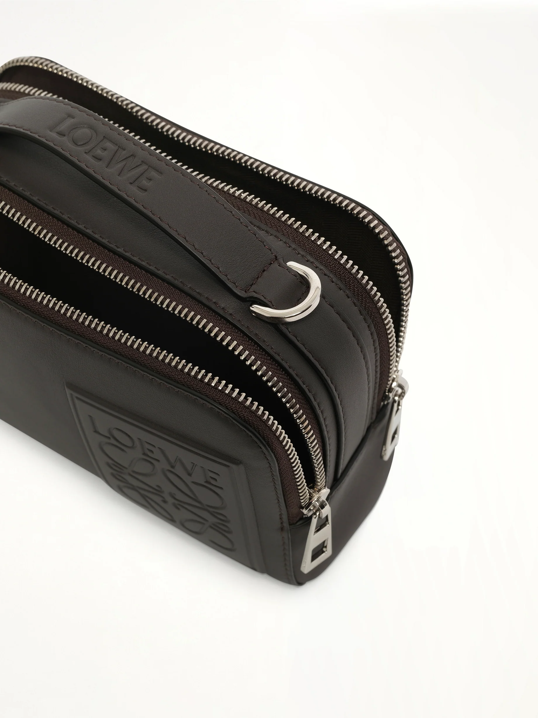Loewe Patch Camera Bag Mini in Dark Grey - Image 8