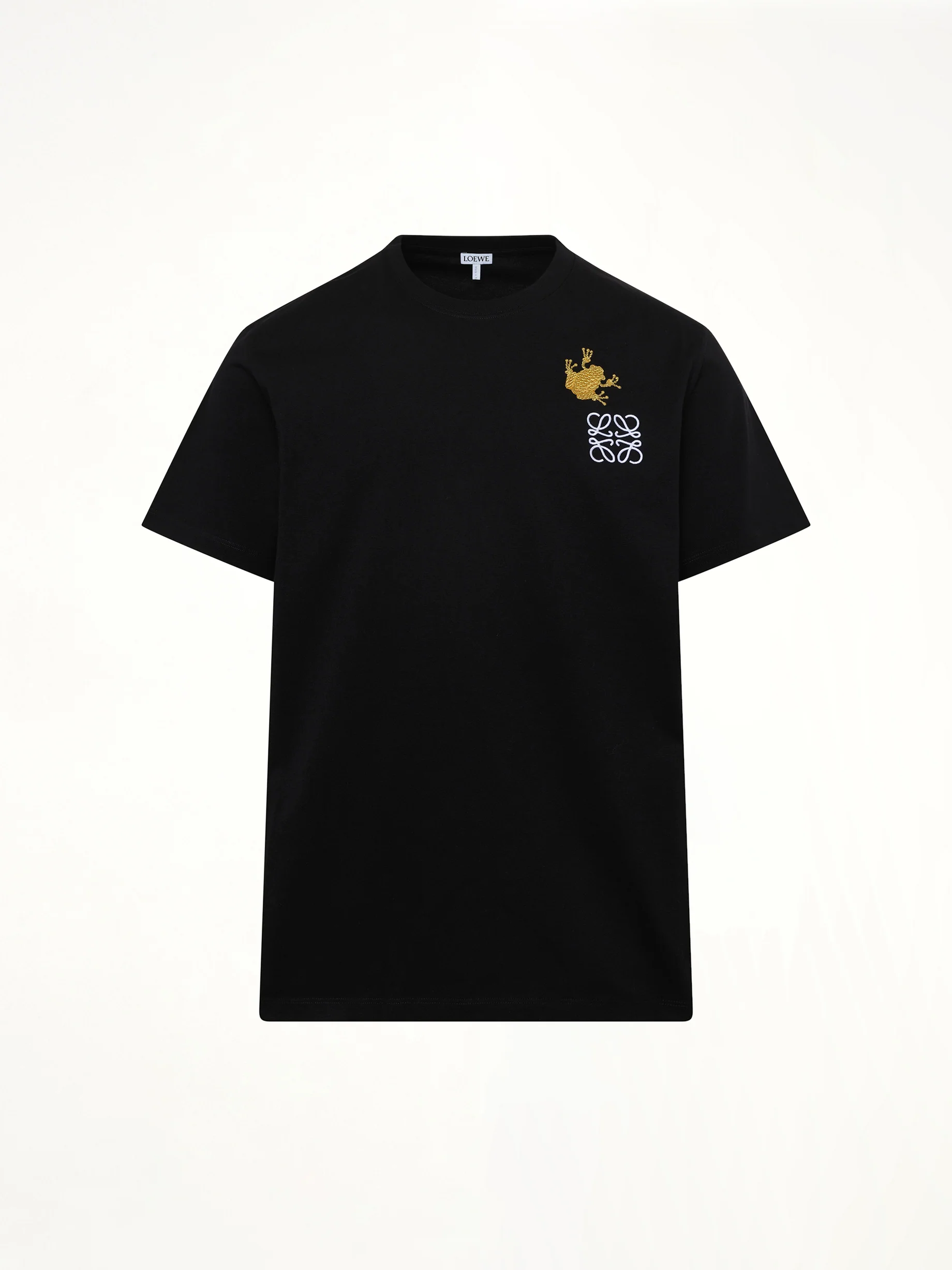 Frog Relaxed Fit T-Shirt in Black - Image 2