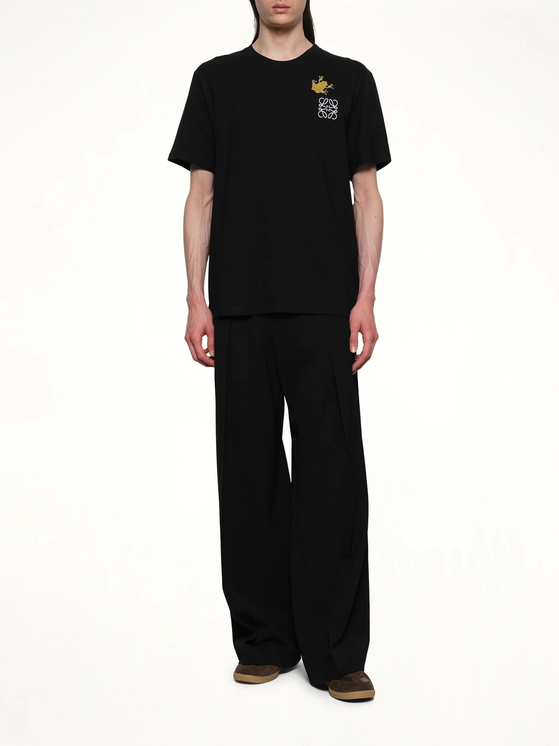 Frog Relaxed Fit T-Shirt in Black - Image 4