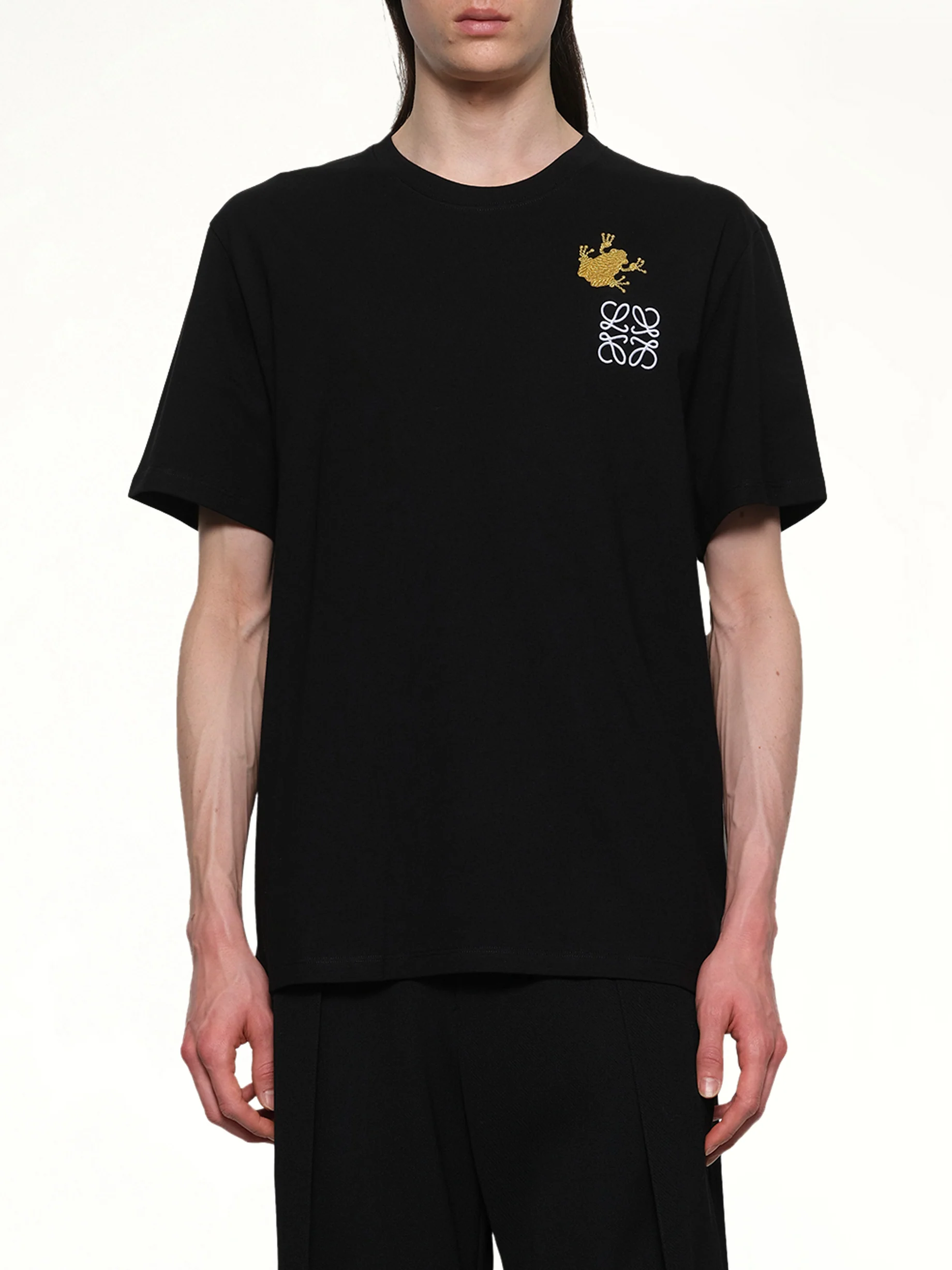 Frog Relaxed Fit T-Shirt in Black - Image 6