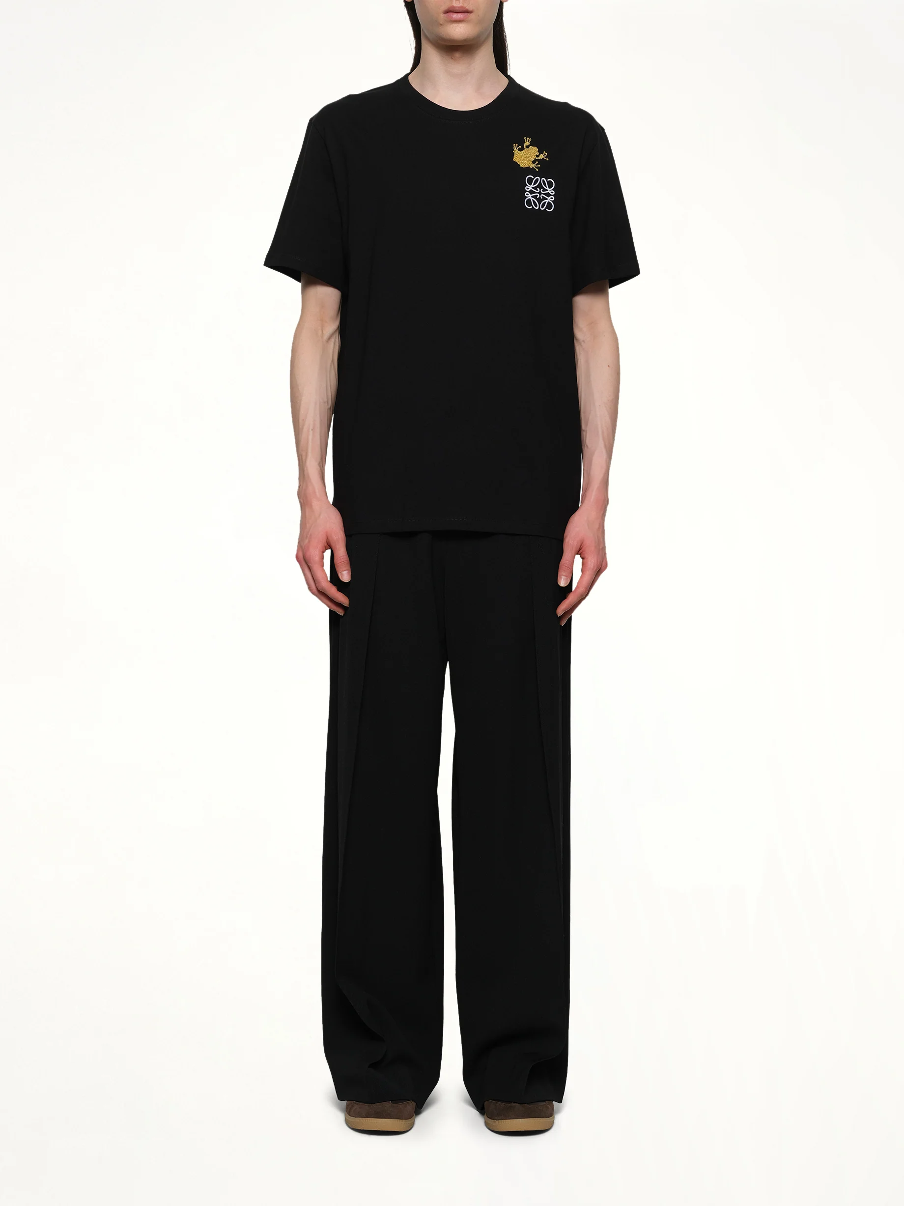 Frog Relaxed Fit T-Shirt in Black - Image 7