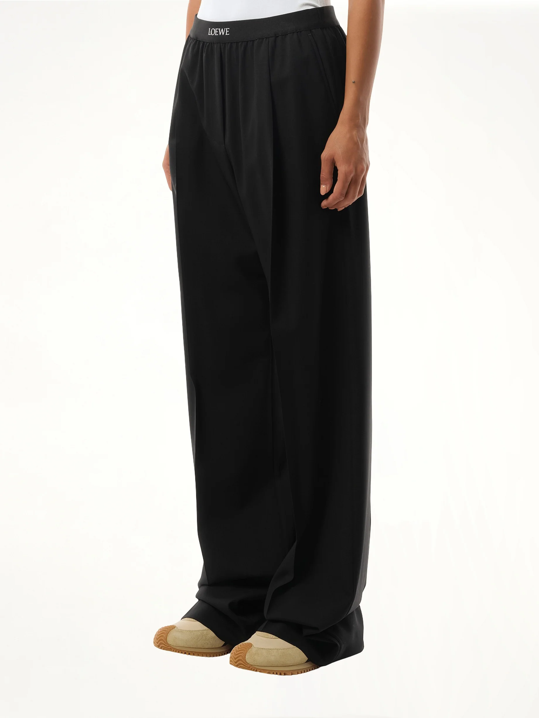 Loewe Waistband Trouser in Black - Image 5
