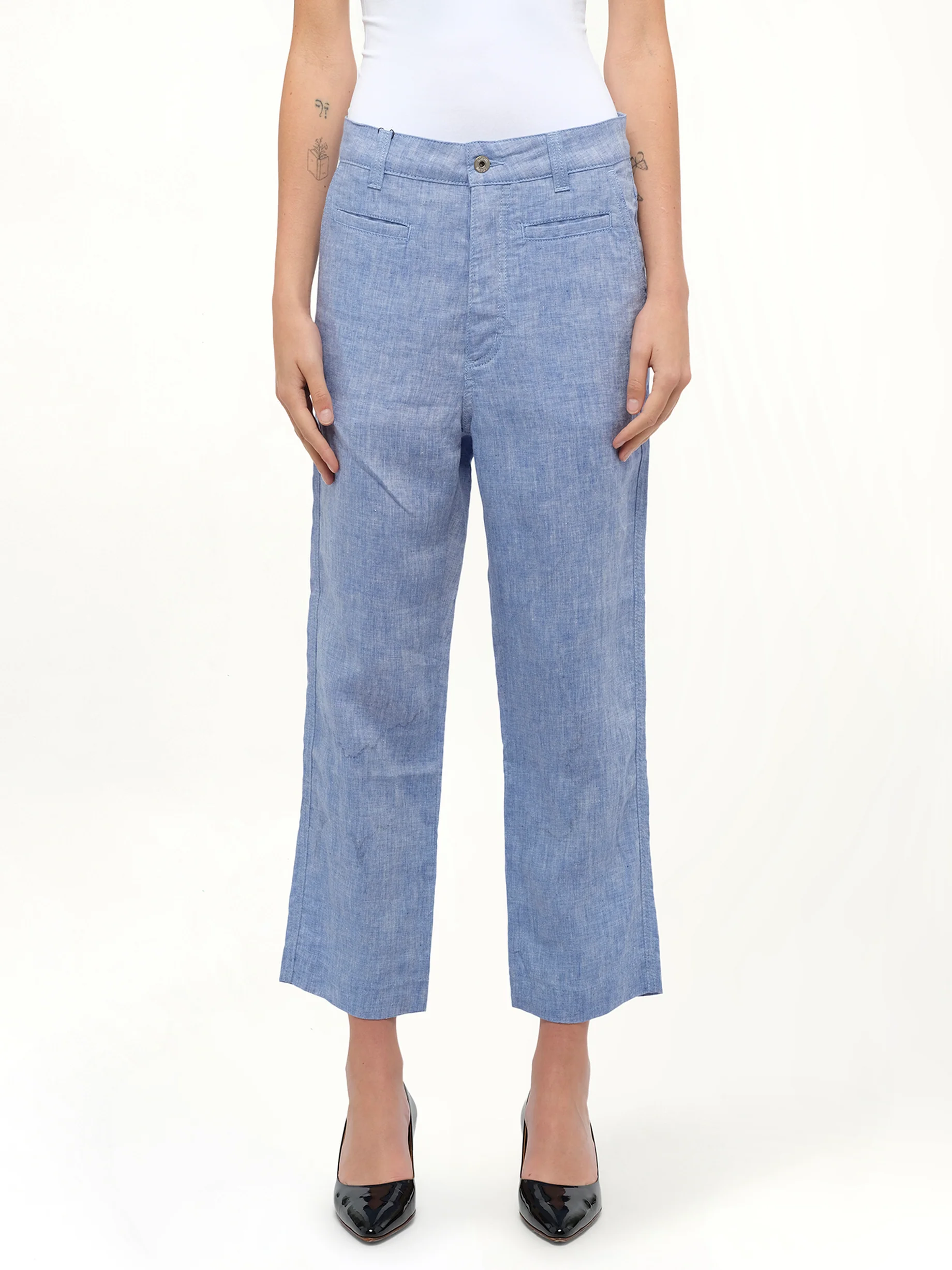 Loewe x Paula Fisherman Pants in Light Blue