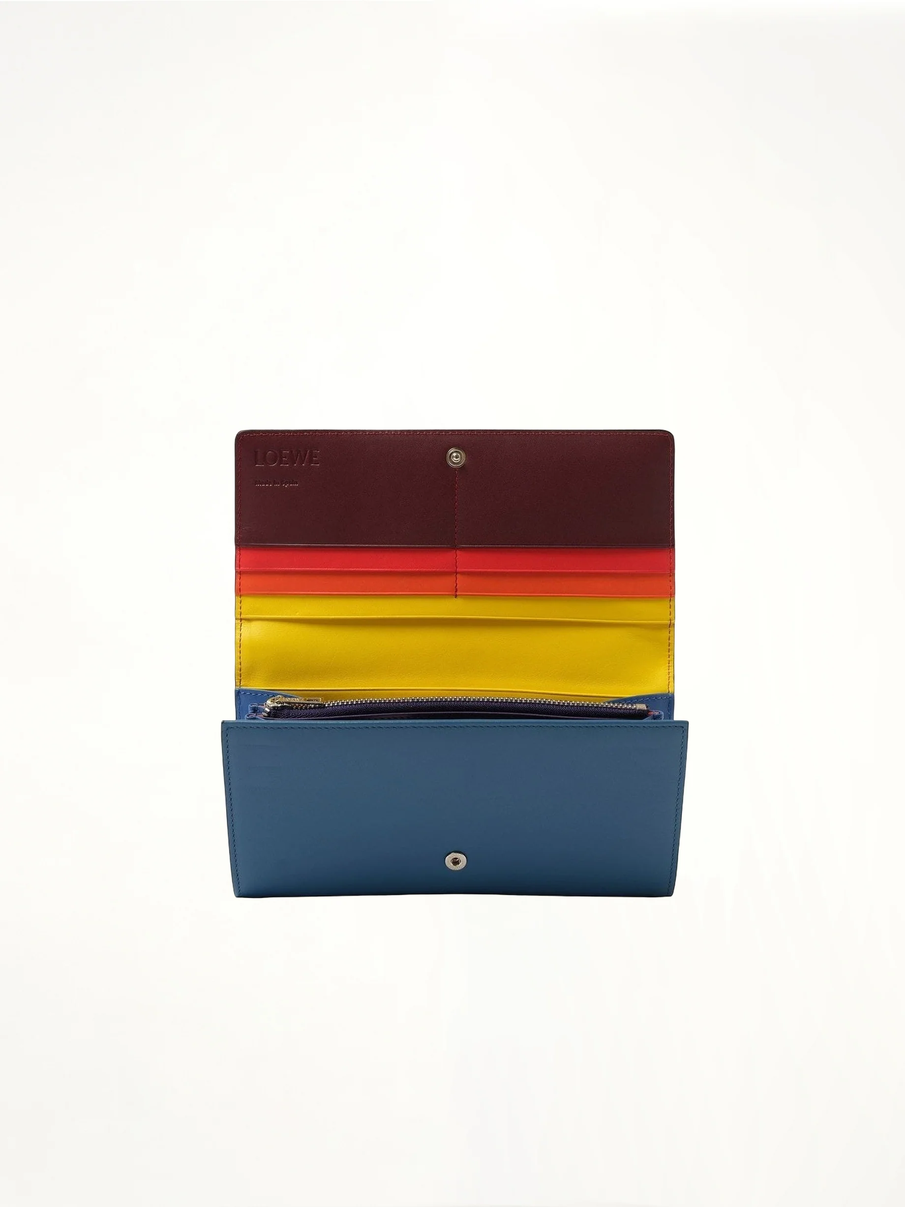 Loewe x Paula Rainbow Cont Wallet in Blue - Image 2