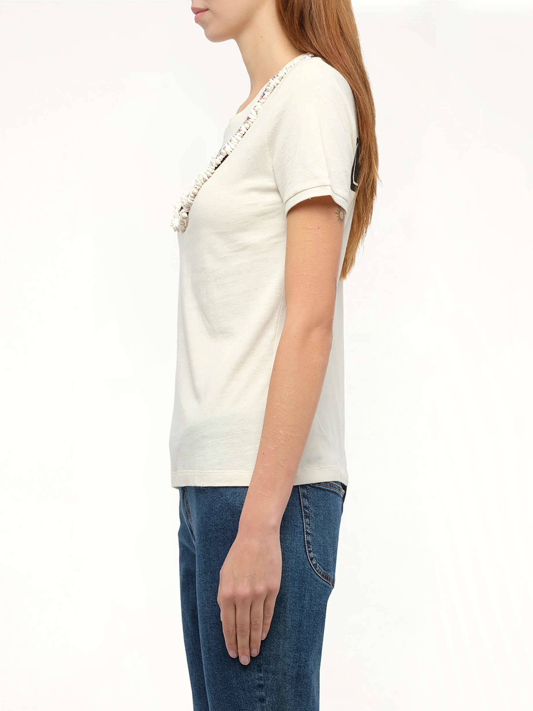Loewe x Paula T-Shirt Necklaces in Calico - Image 5