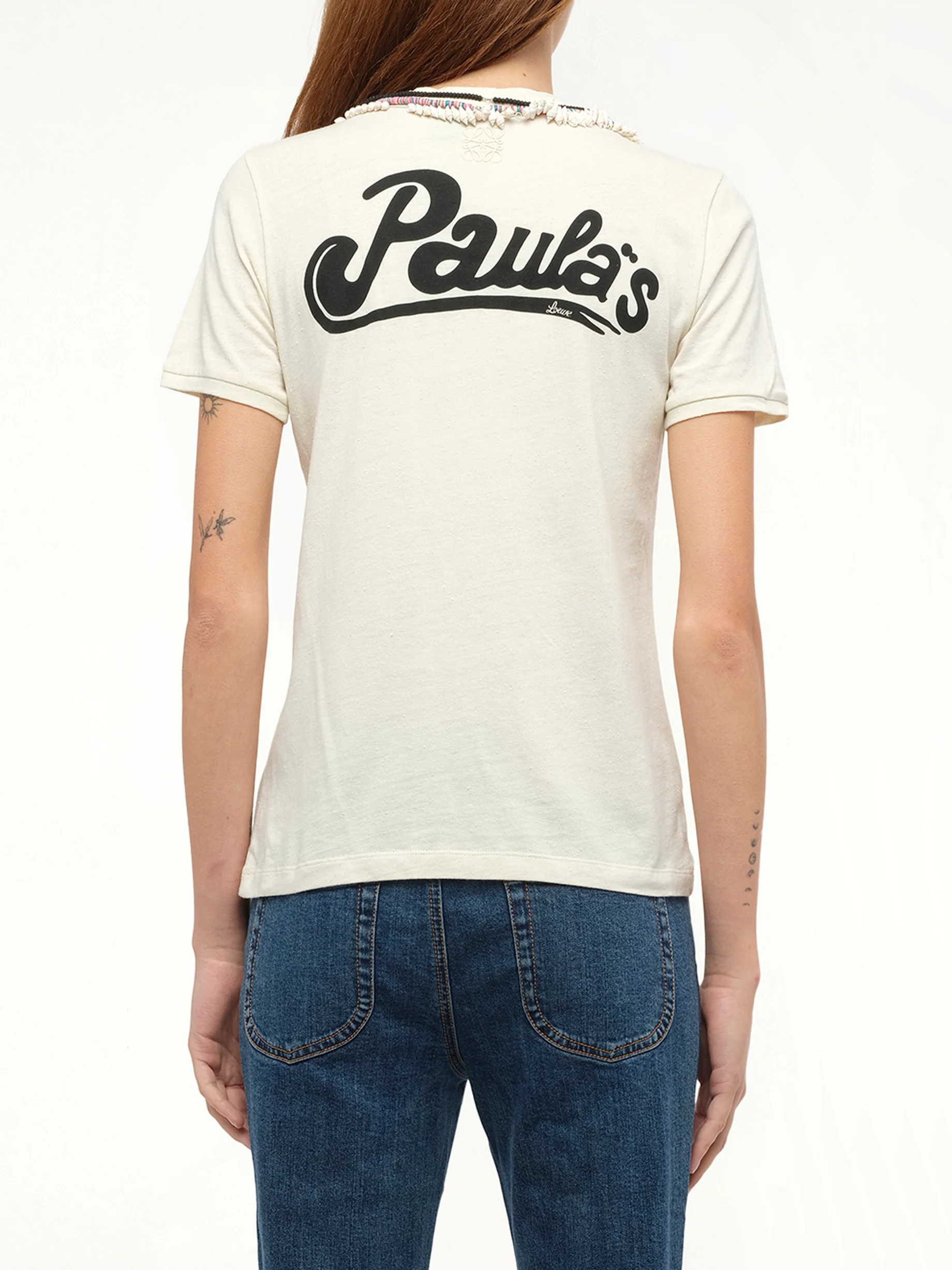 Loewe x Paula T-Shirt Necklaces in Calico - Image 6