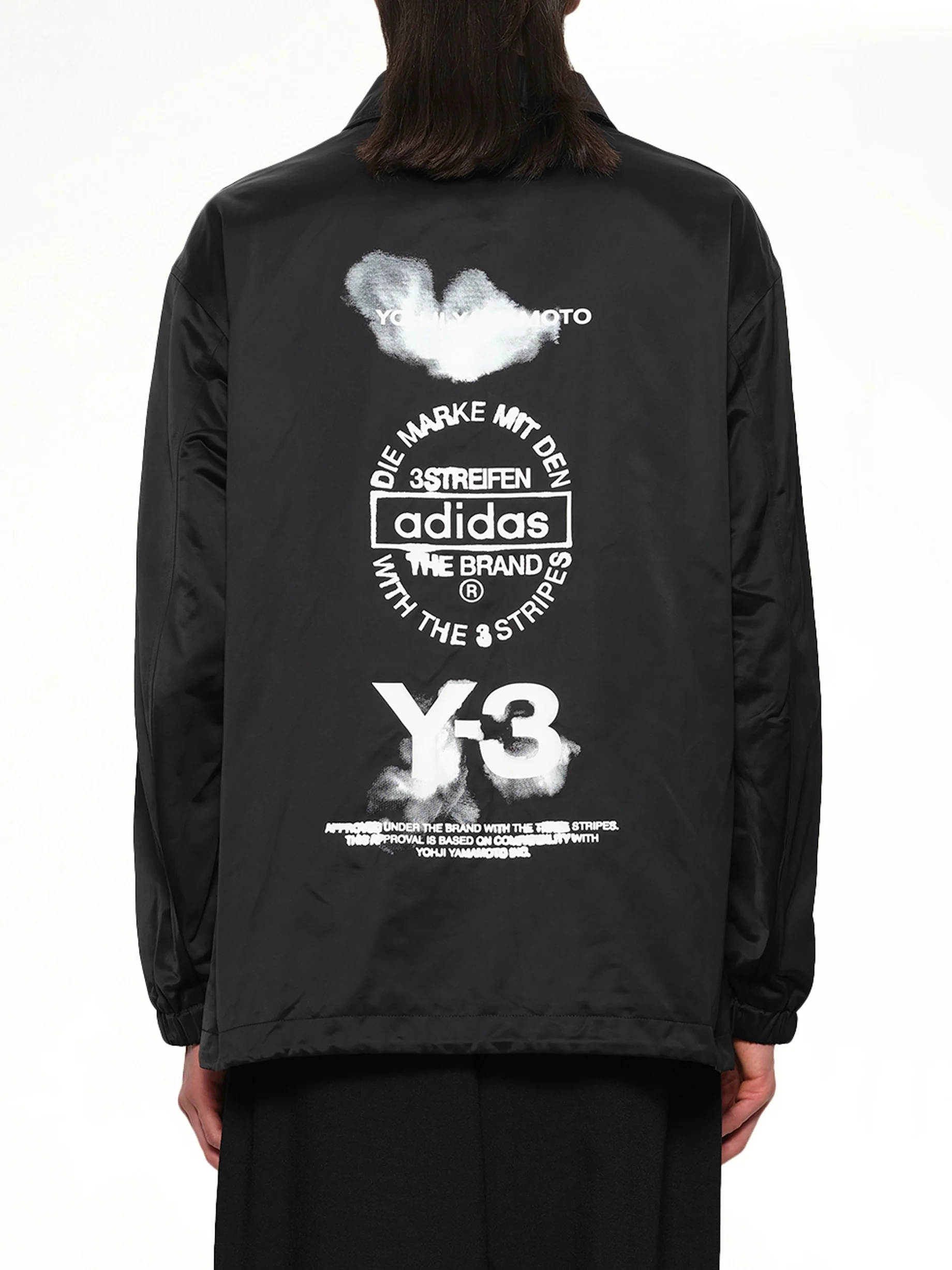 Logo Graphic Coach Jacket in Black - Image 5