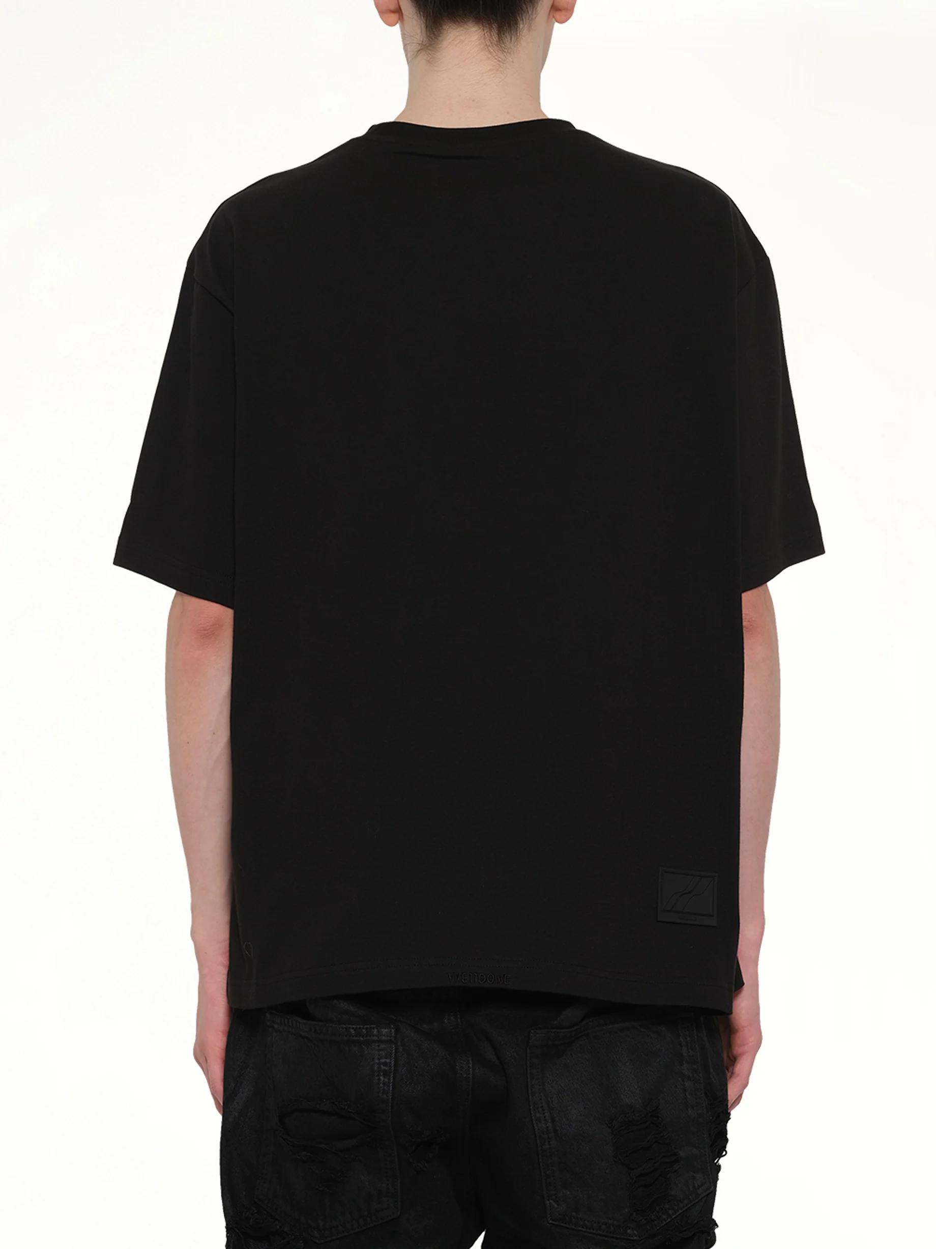 Logo Loose-Fit T-Shirt in Black - Image 5