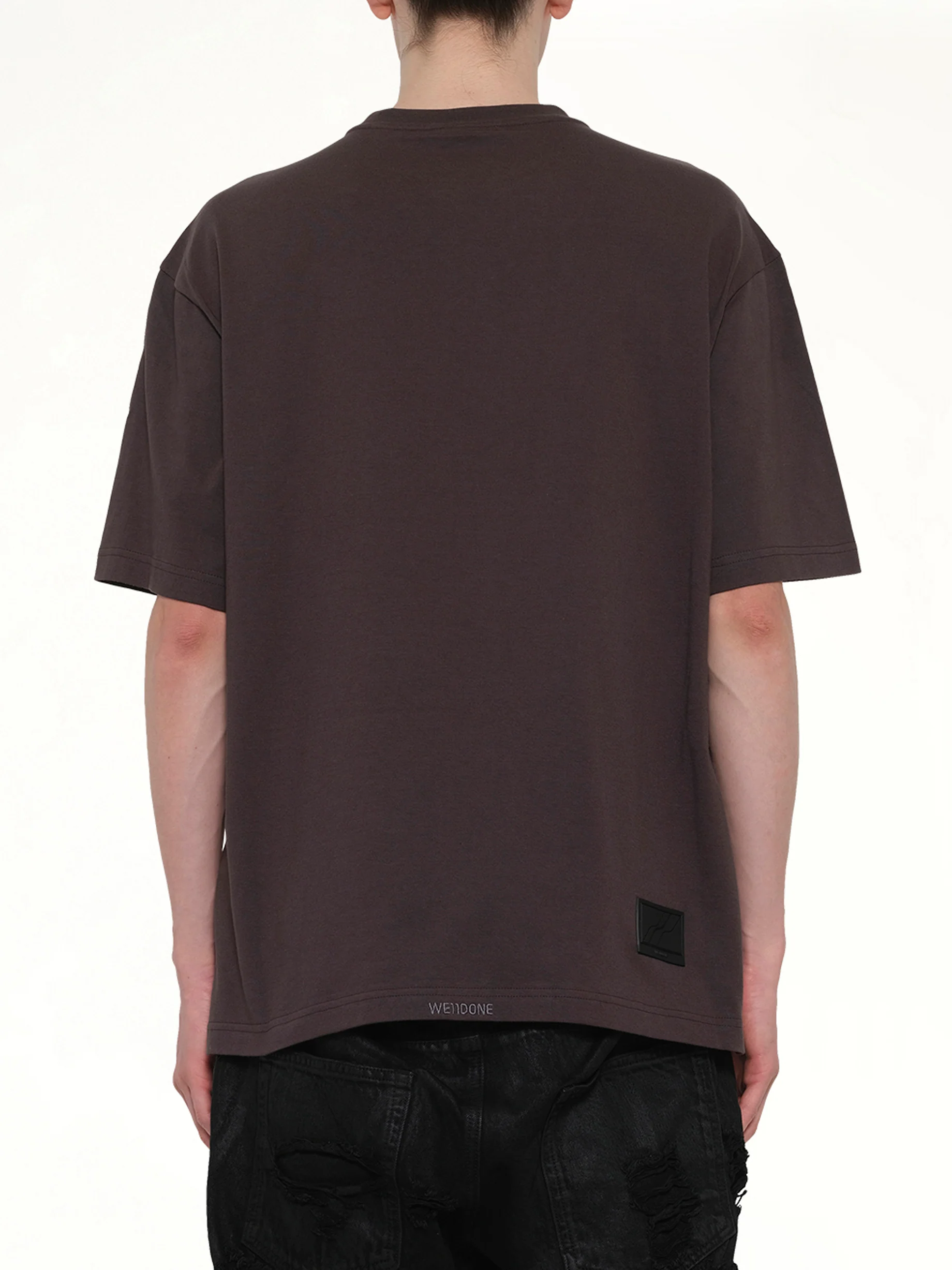 Logo Painted T-Shirt in Charcoal - Image 5