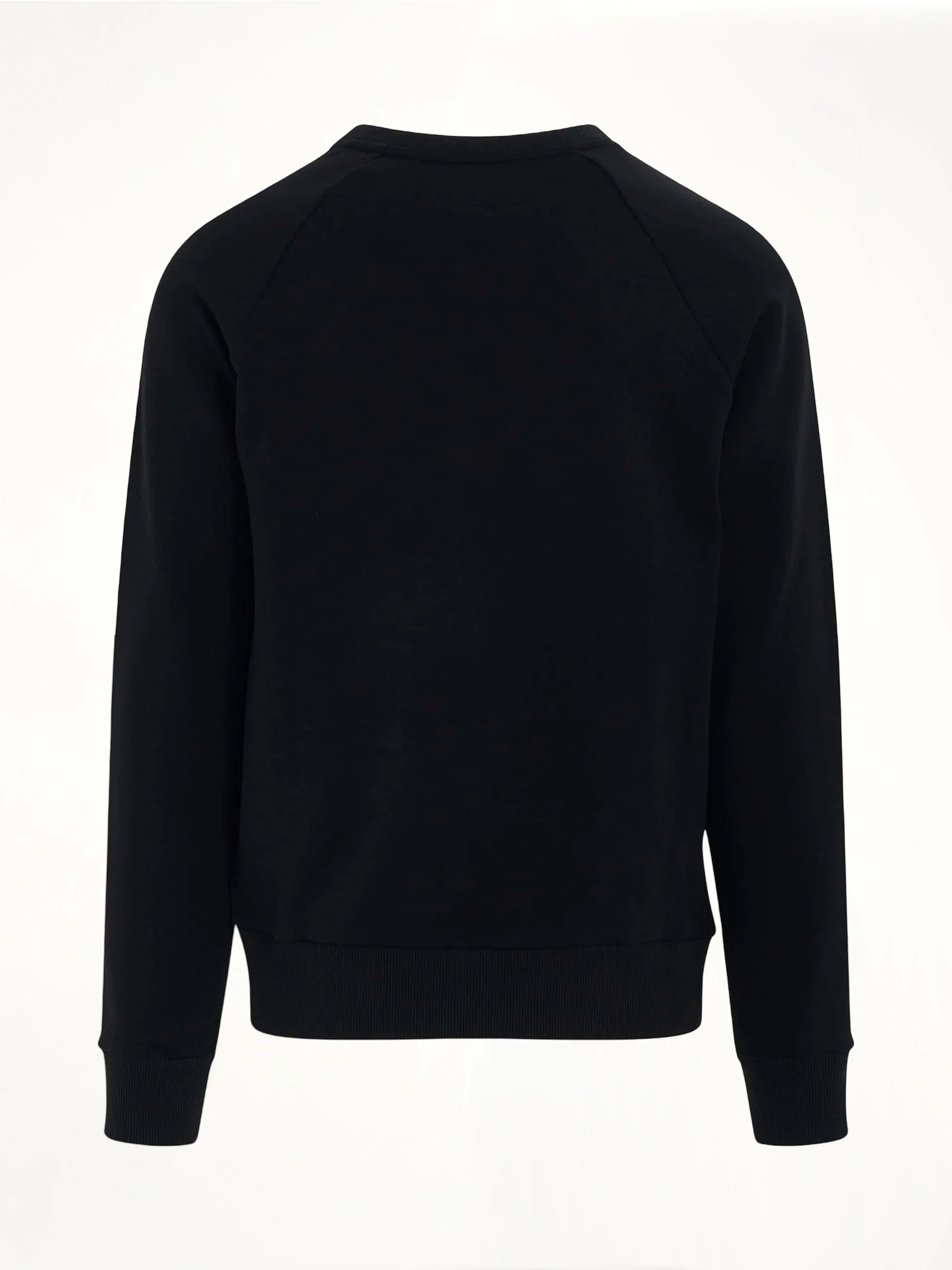 Classic Logo Print Sweatshirt in Black - Image 4