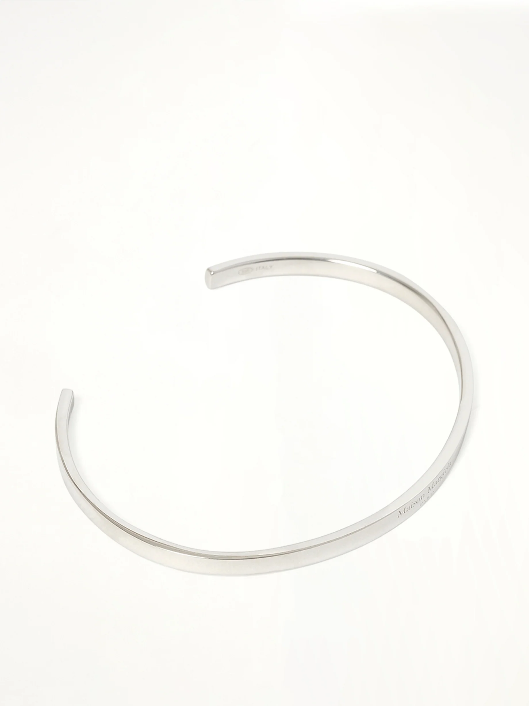 Logo Reference Cuff 4mm in Silver - Image 2