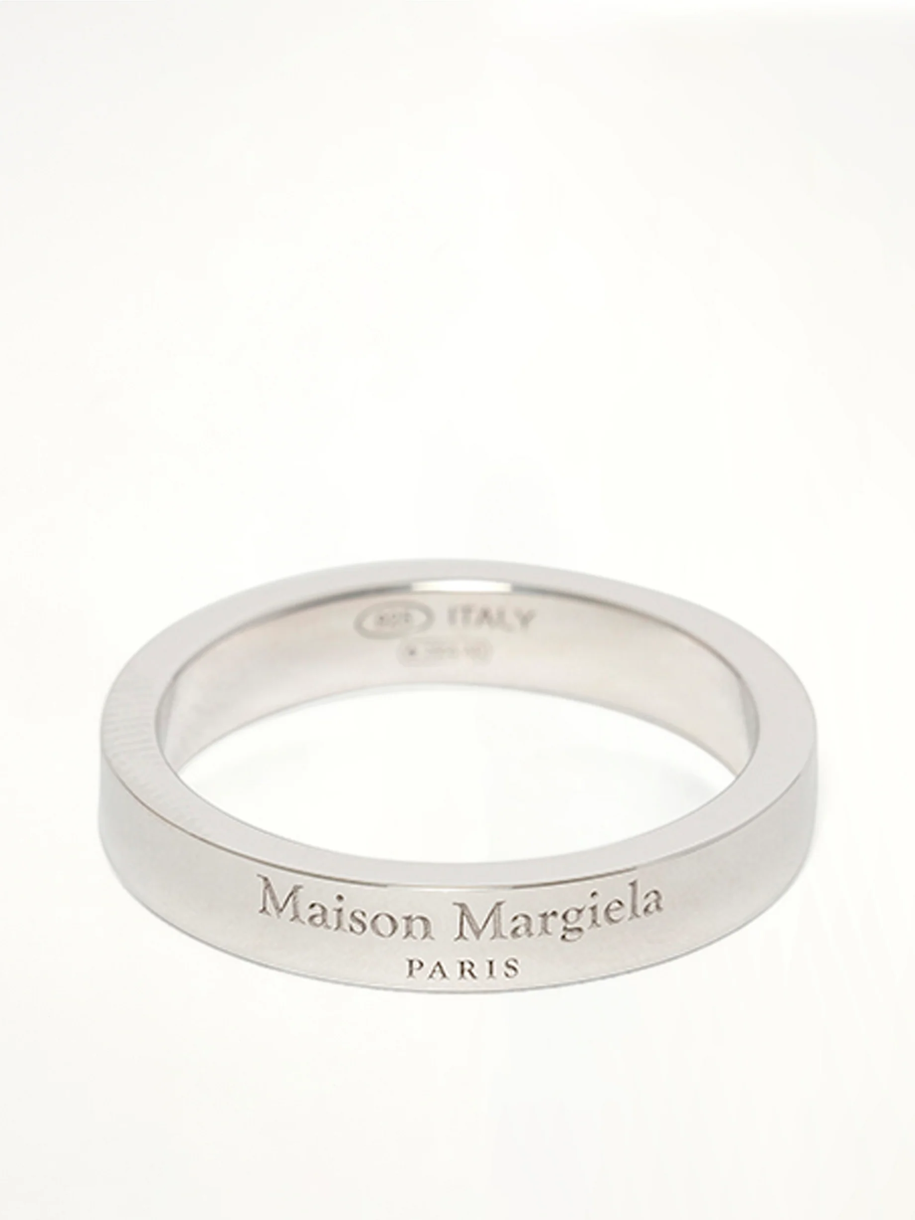 Logo Reference Ring 4mm in Silver