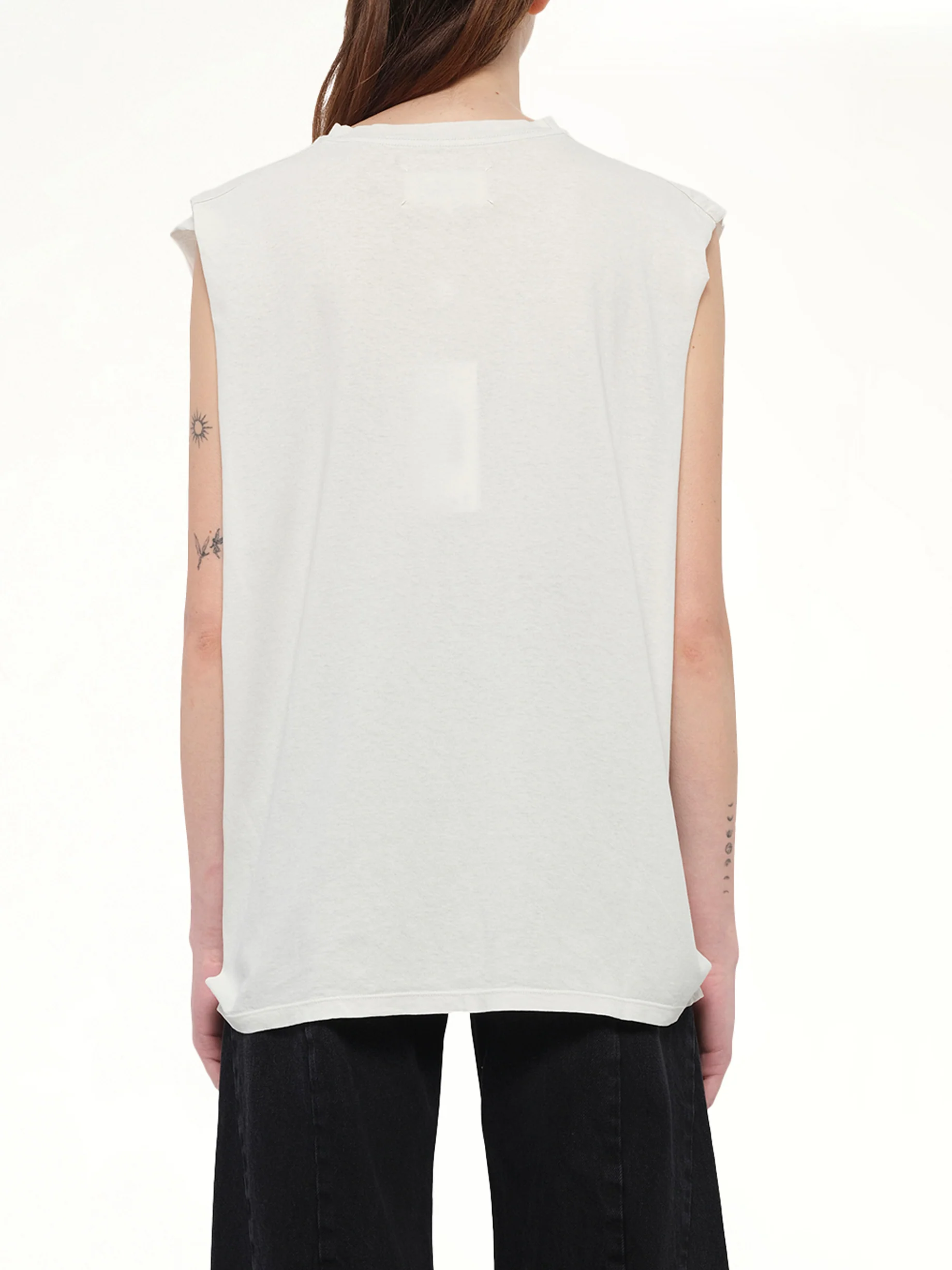 Logo Tank Top in Butter - Image 5
