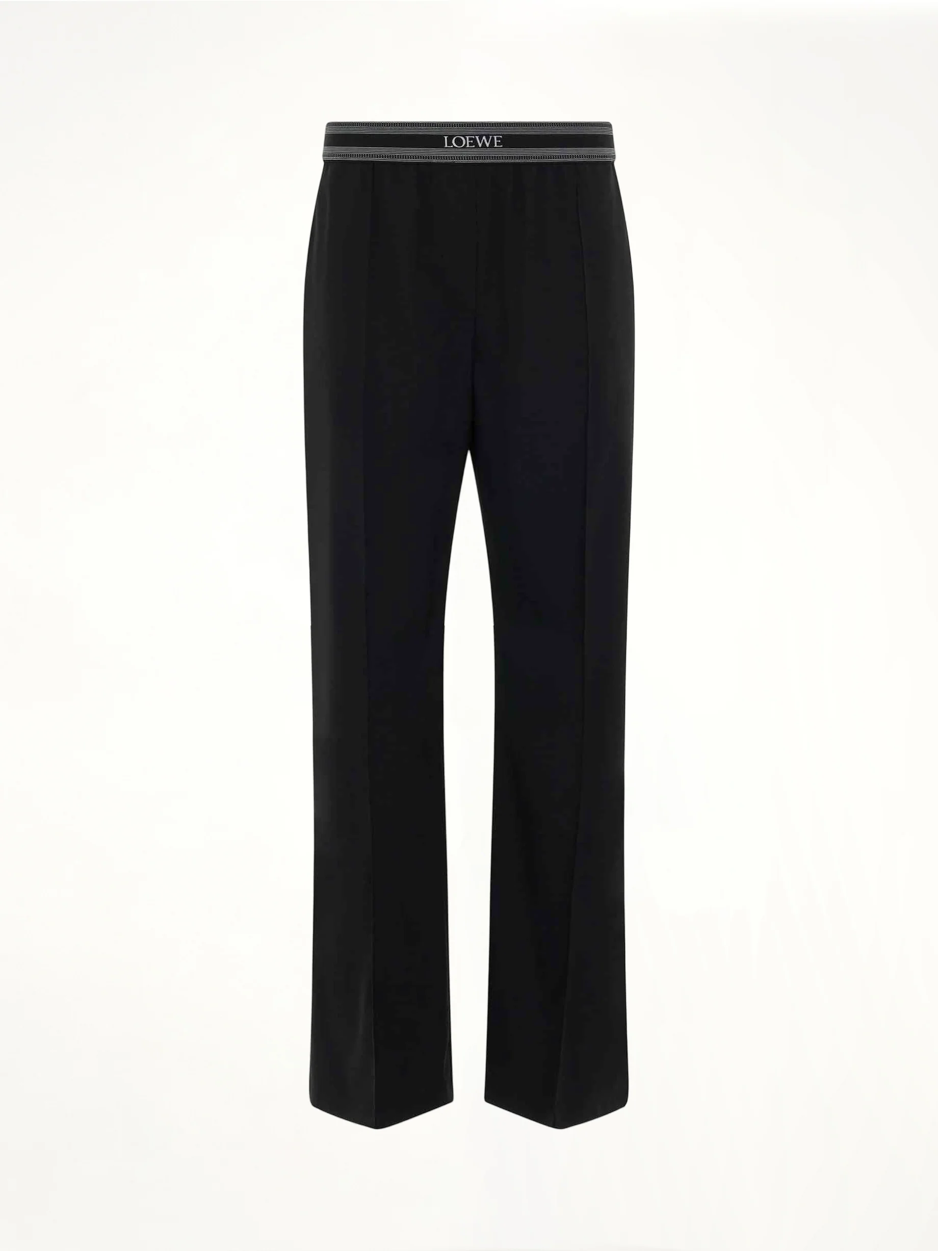 Logo Trousers in Black