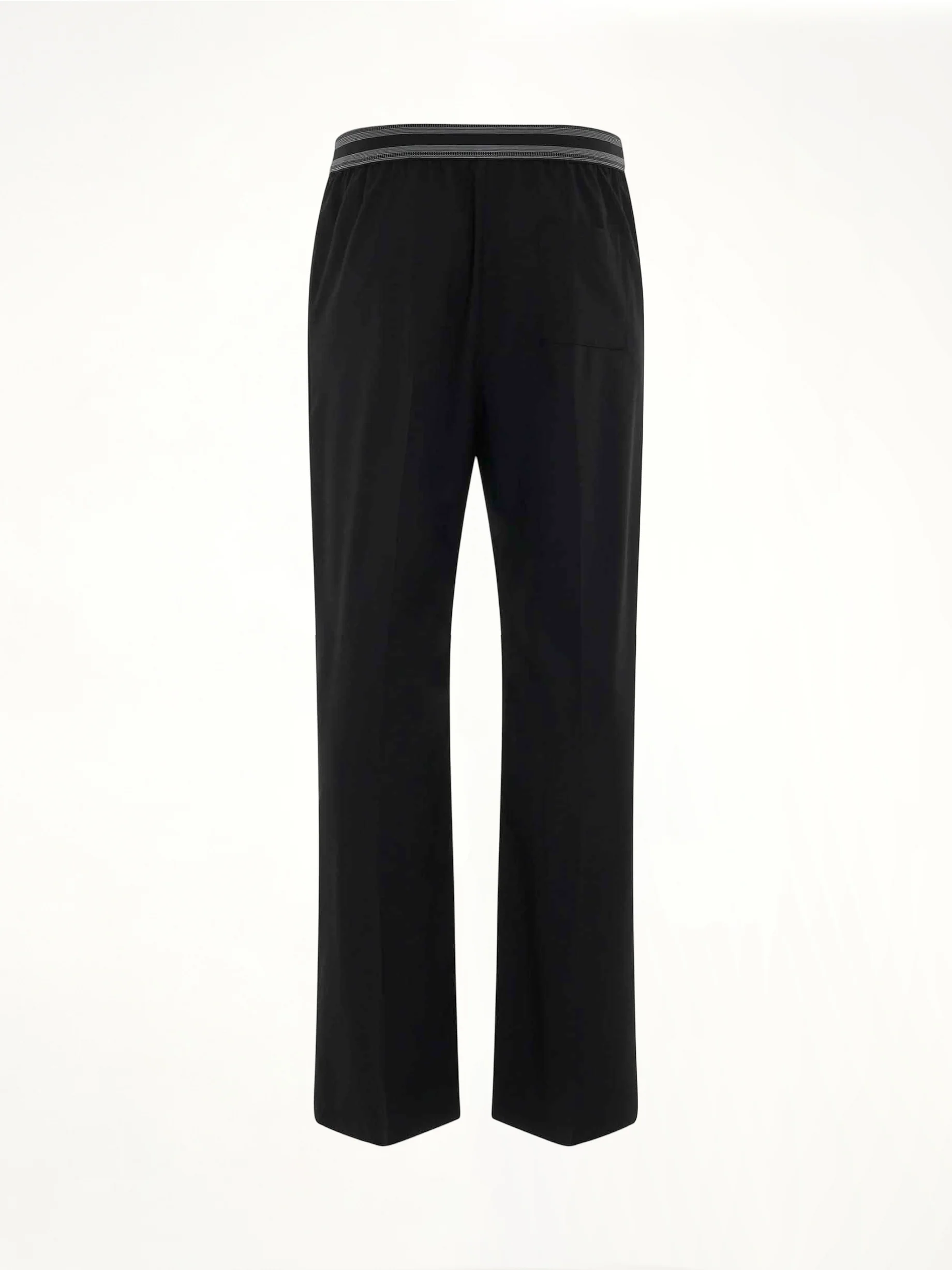 Logo Trousers in Black - Image 4