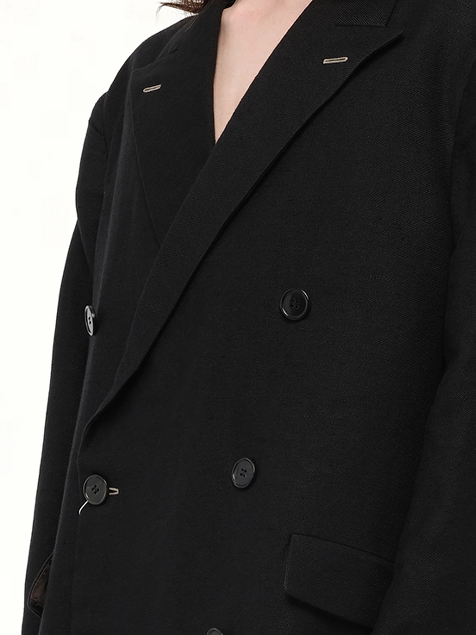 Long Coat in Black - Image 3