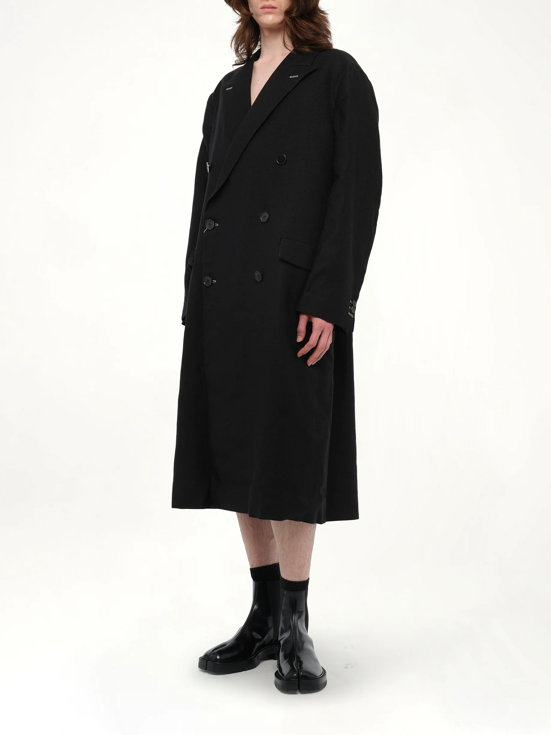 Long Coat in Black - Image 4