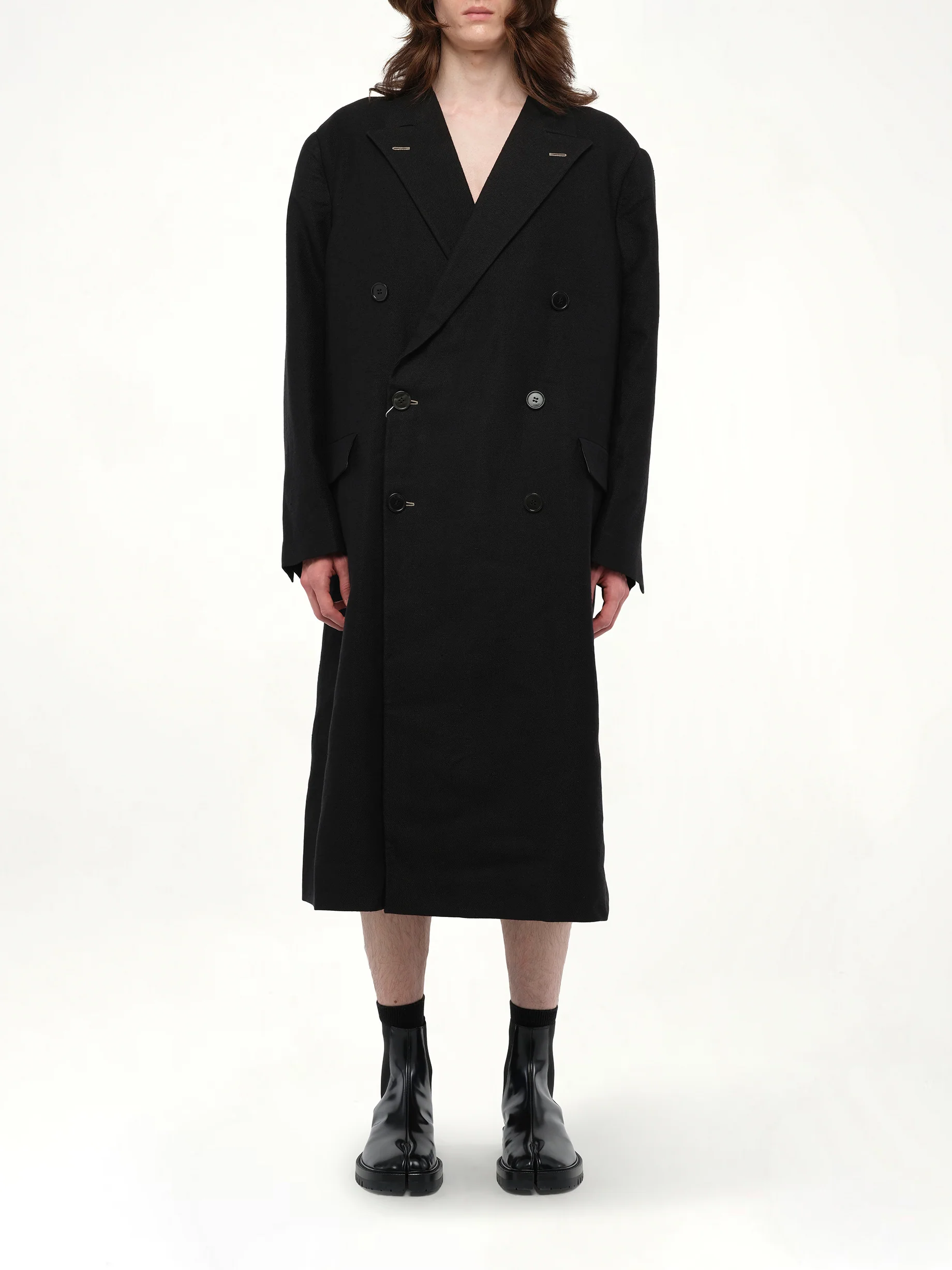Long Coat in Black - Image 7