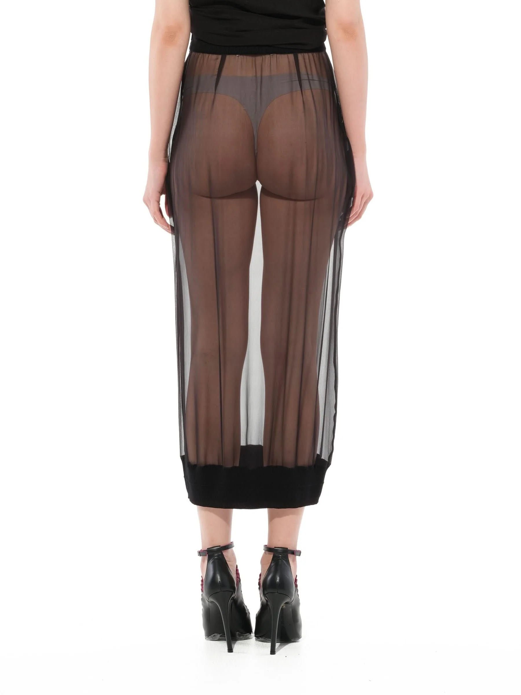 Long Skirt in Black - Image 6