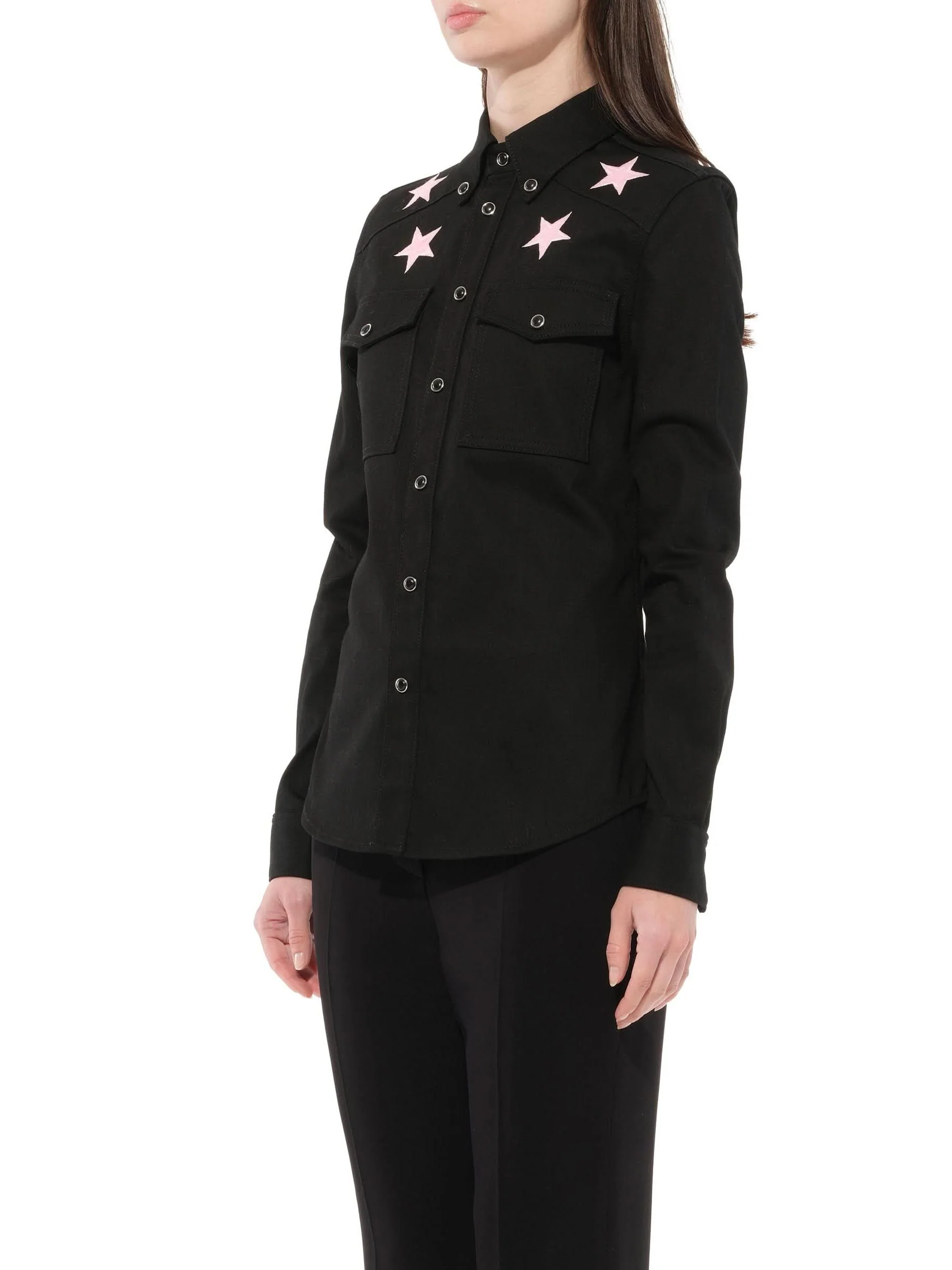 Long Sleeve Shirt in Black - Image 5