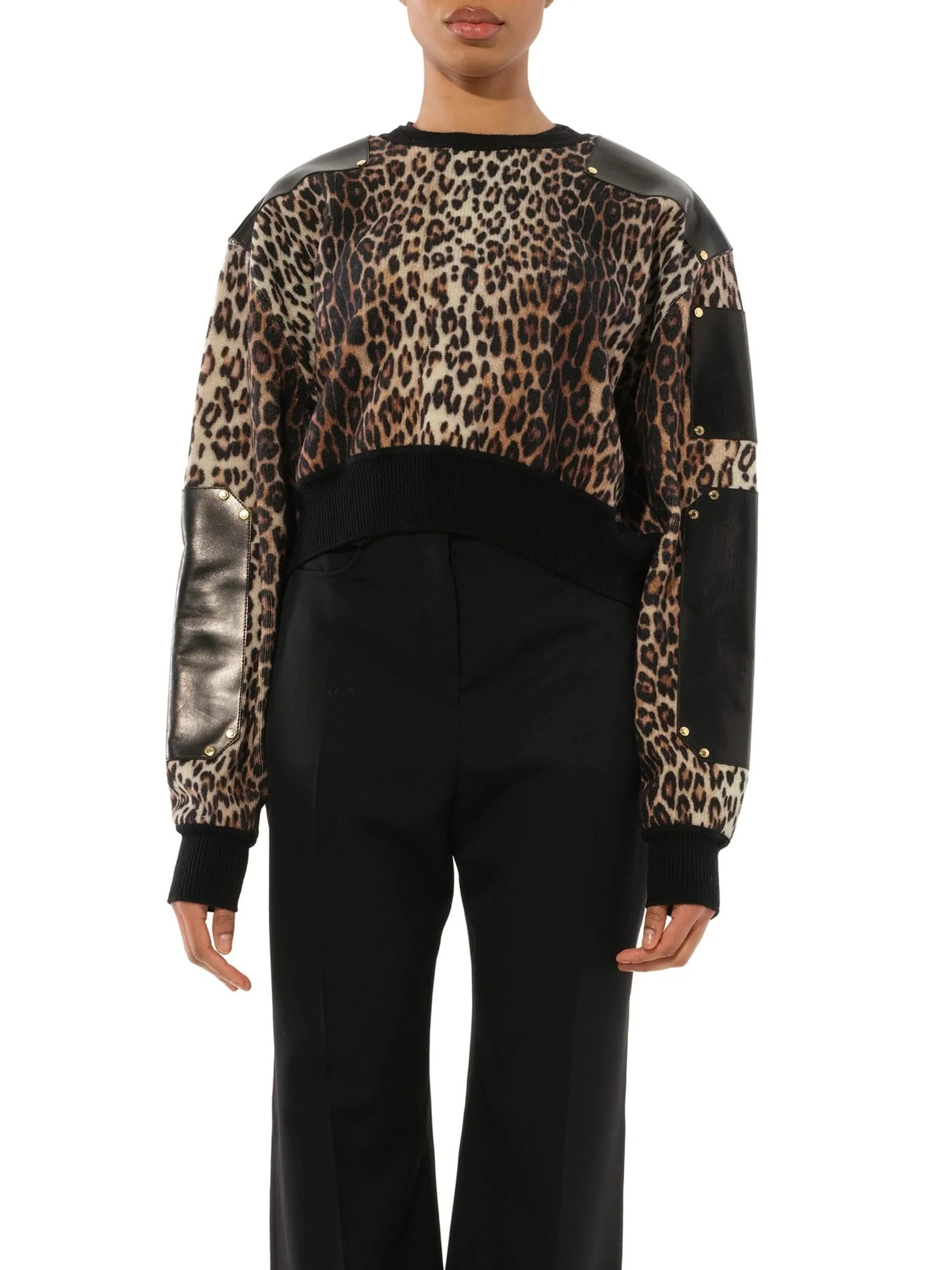 Long Sleeve Sweater Knit in Multicolor