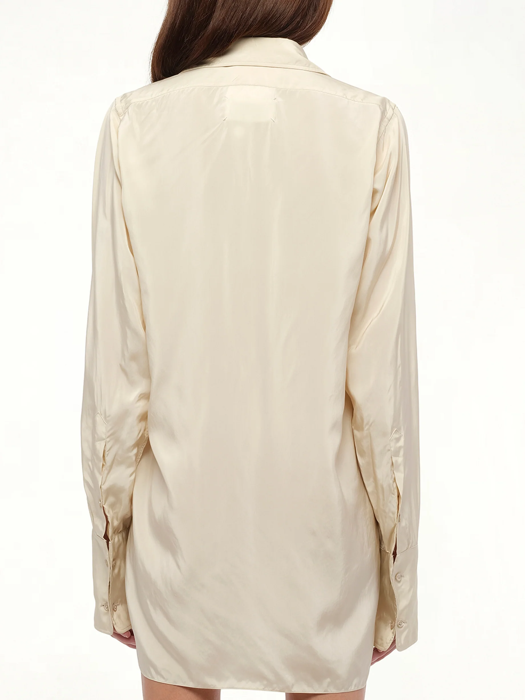 Long-sleeved Shirt in Almond - Image 6