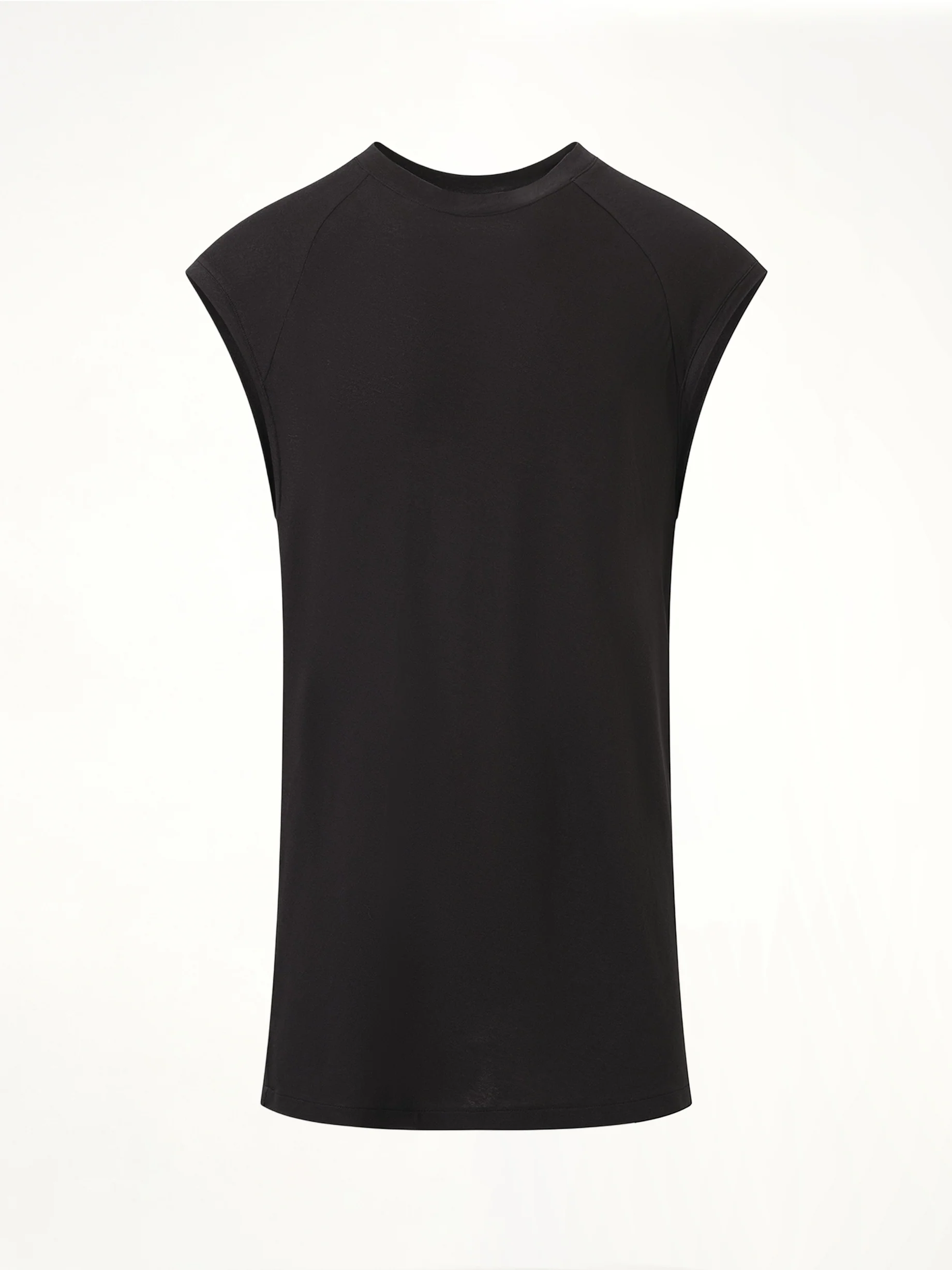 Long Tank Top in Soot - Image 2