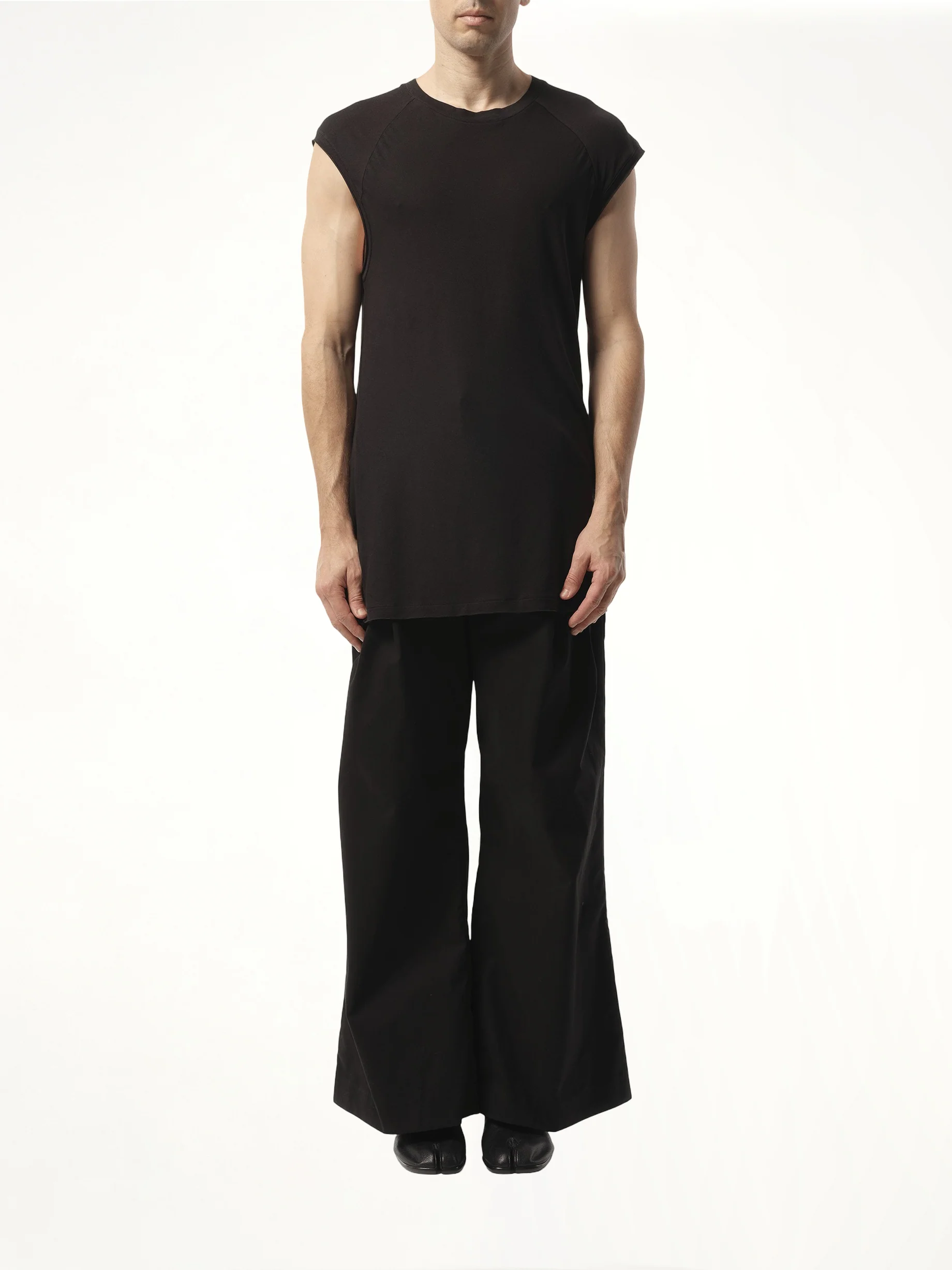 Long Tank Top in Soot - Image 4