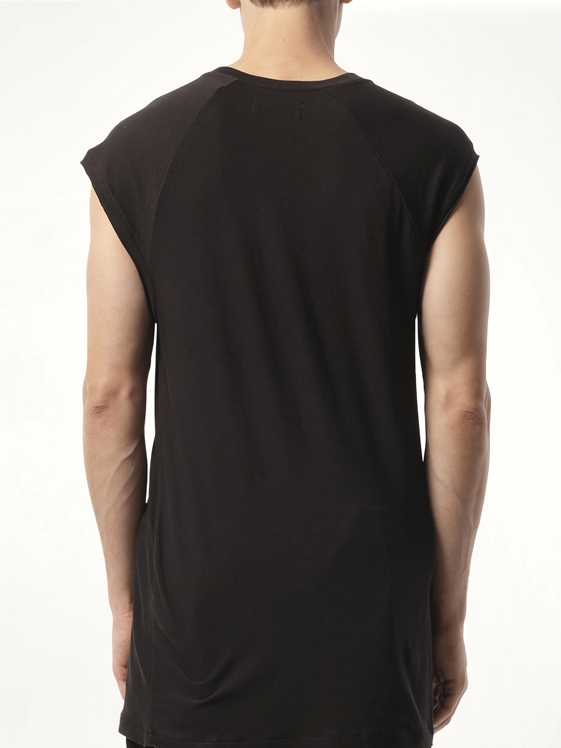 Long Tank Top in Soot - Image 6