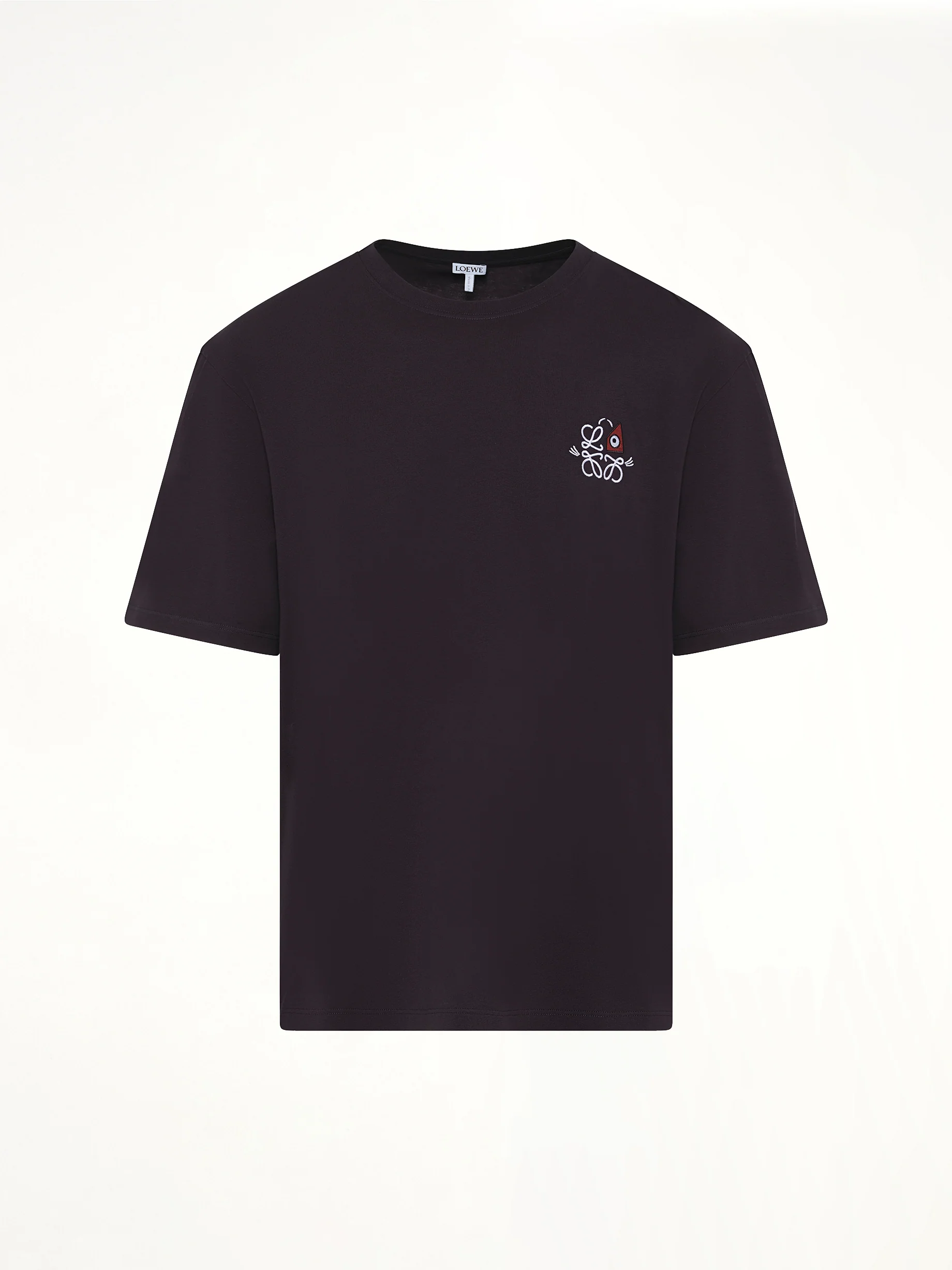 Loose Fit T-Shirt in Navy Blue - Image 2