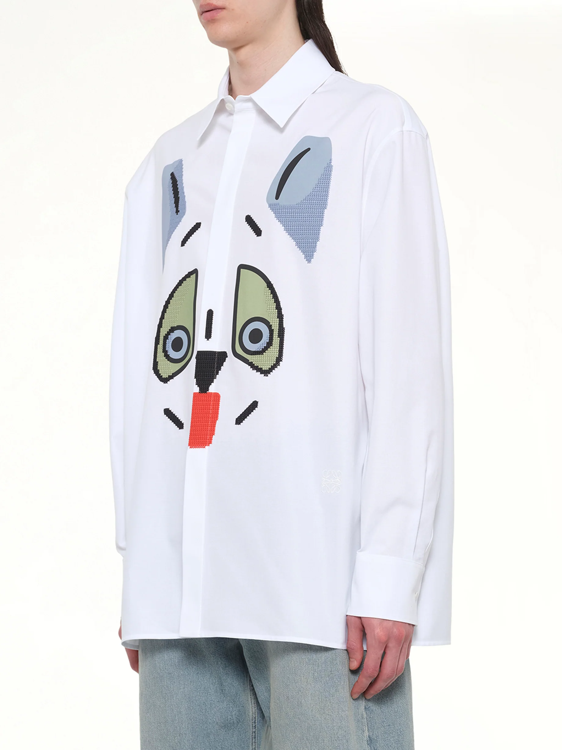Louis Wain Shirt in White - Image 3