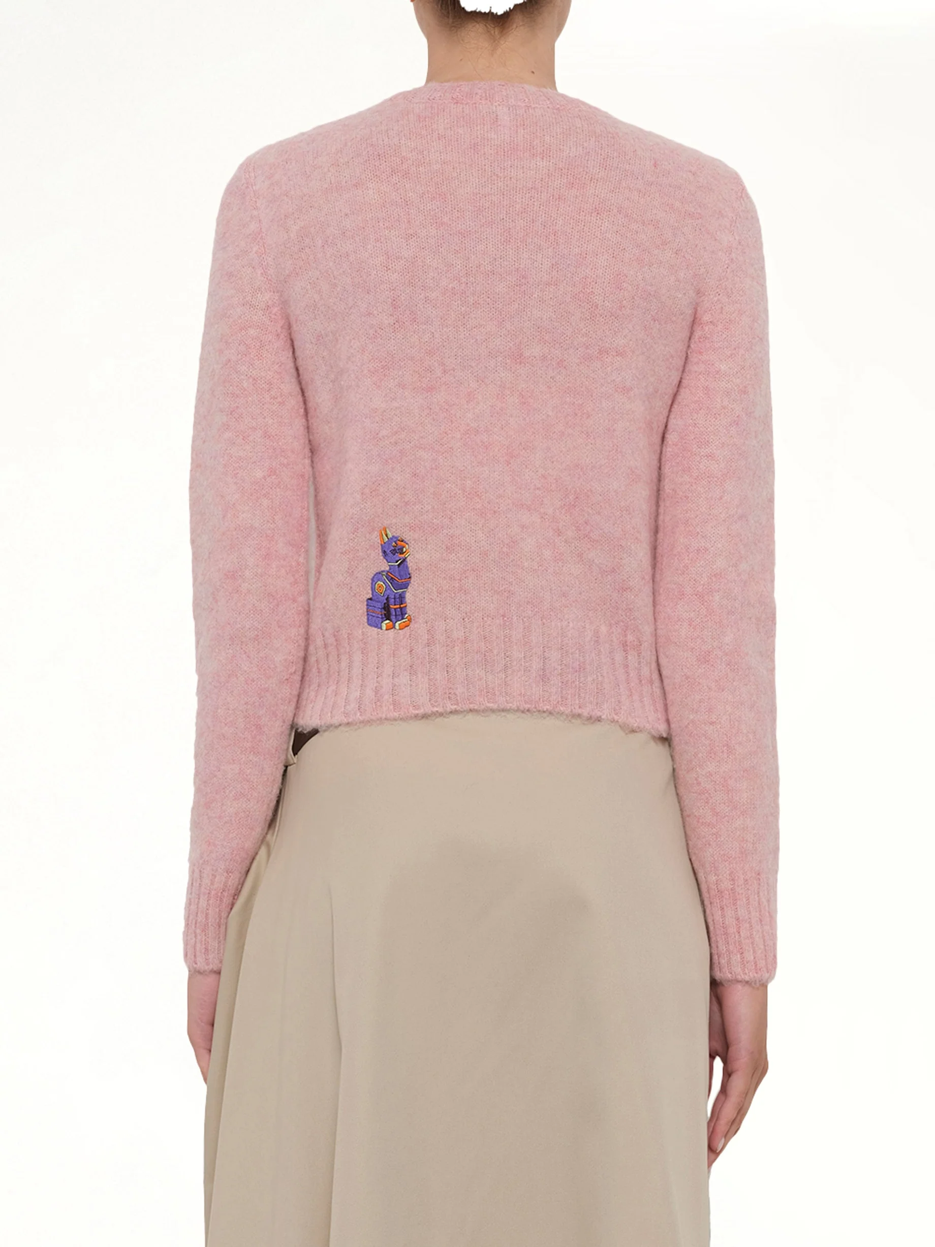 Louis Wain Sweater in Pink - Image 5