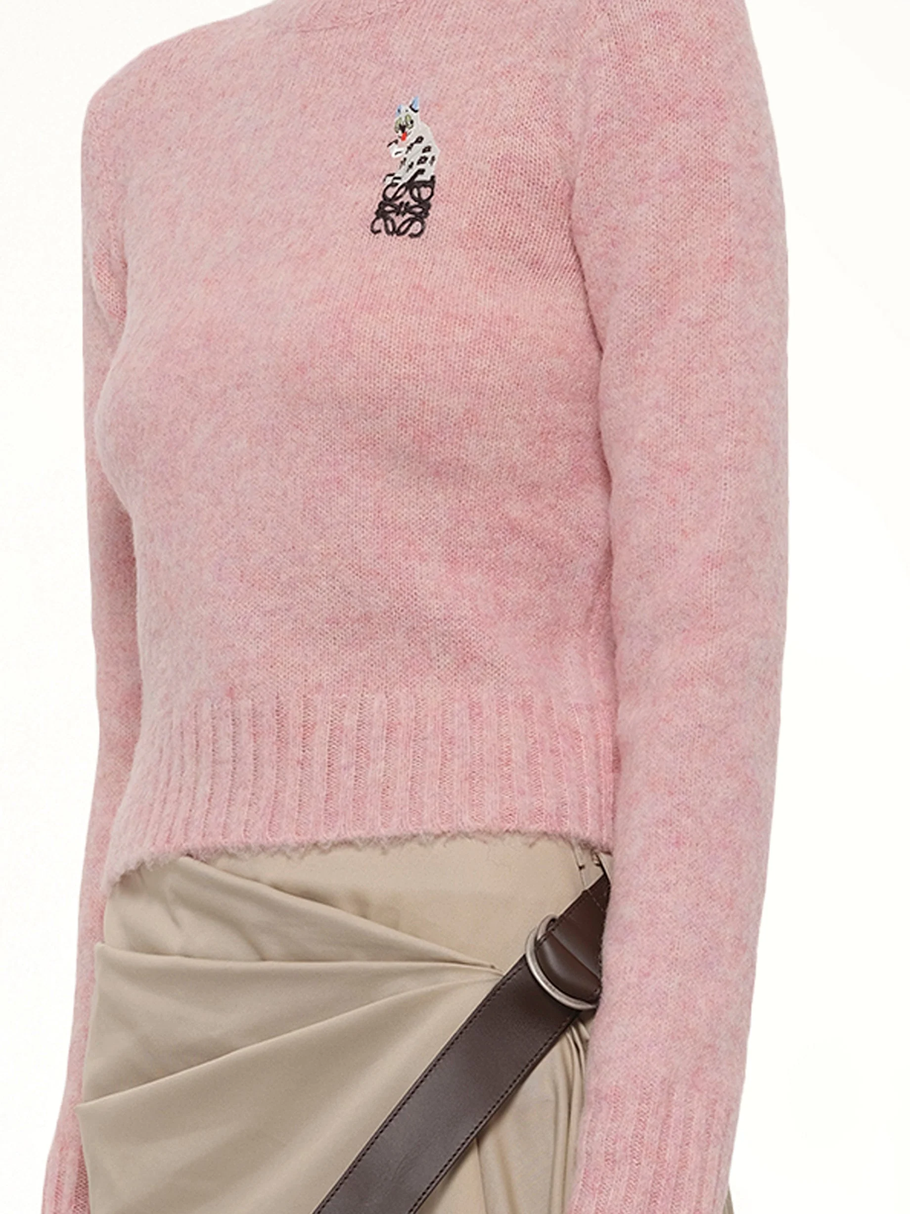 Louis Wain Sweater in Pink - Image 8