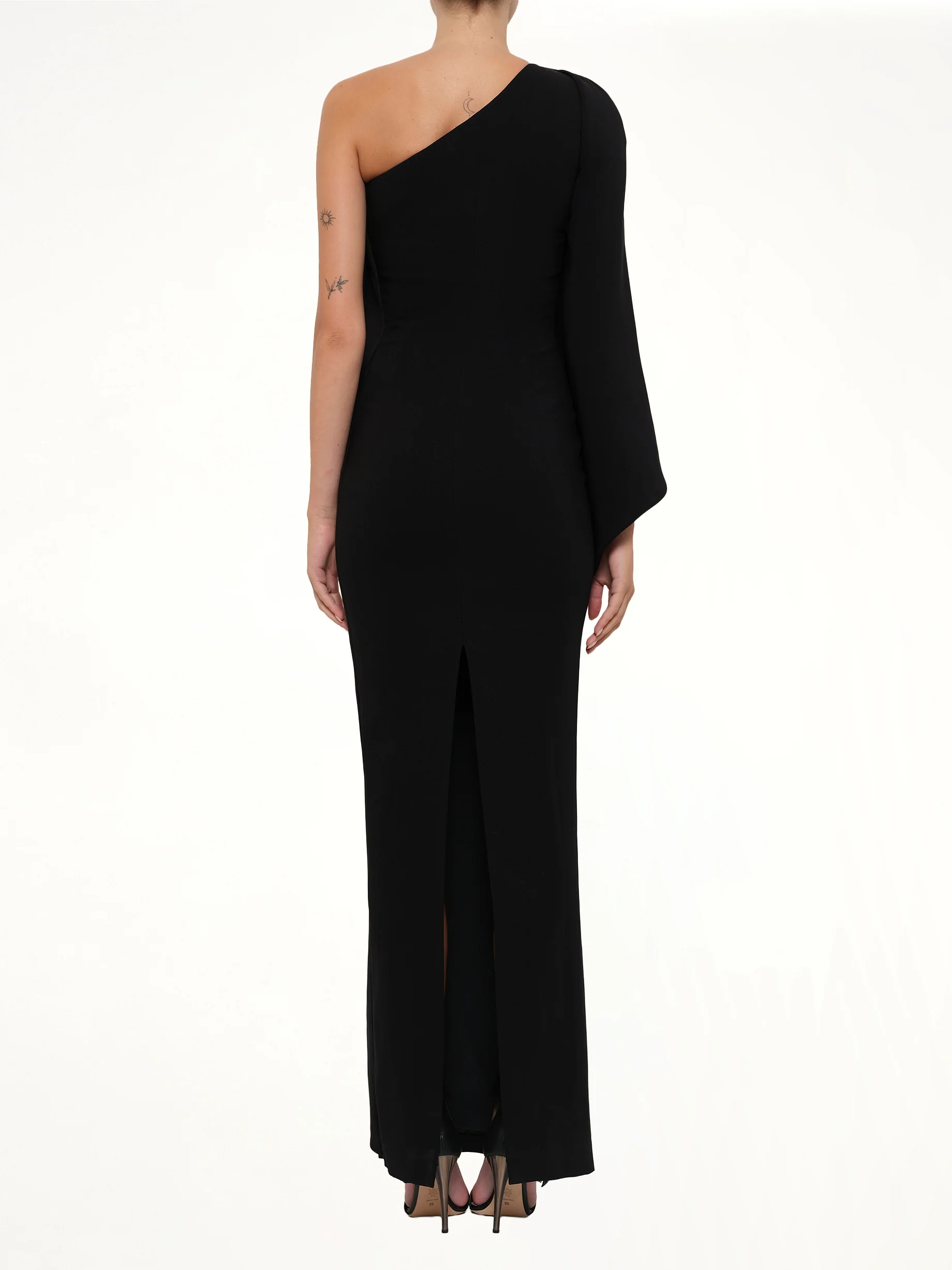 Lounge Dress in Black - Image 4