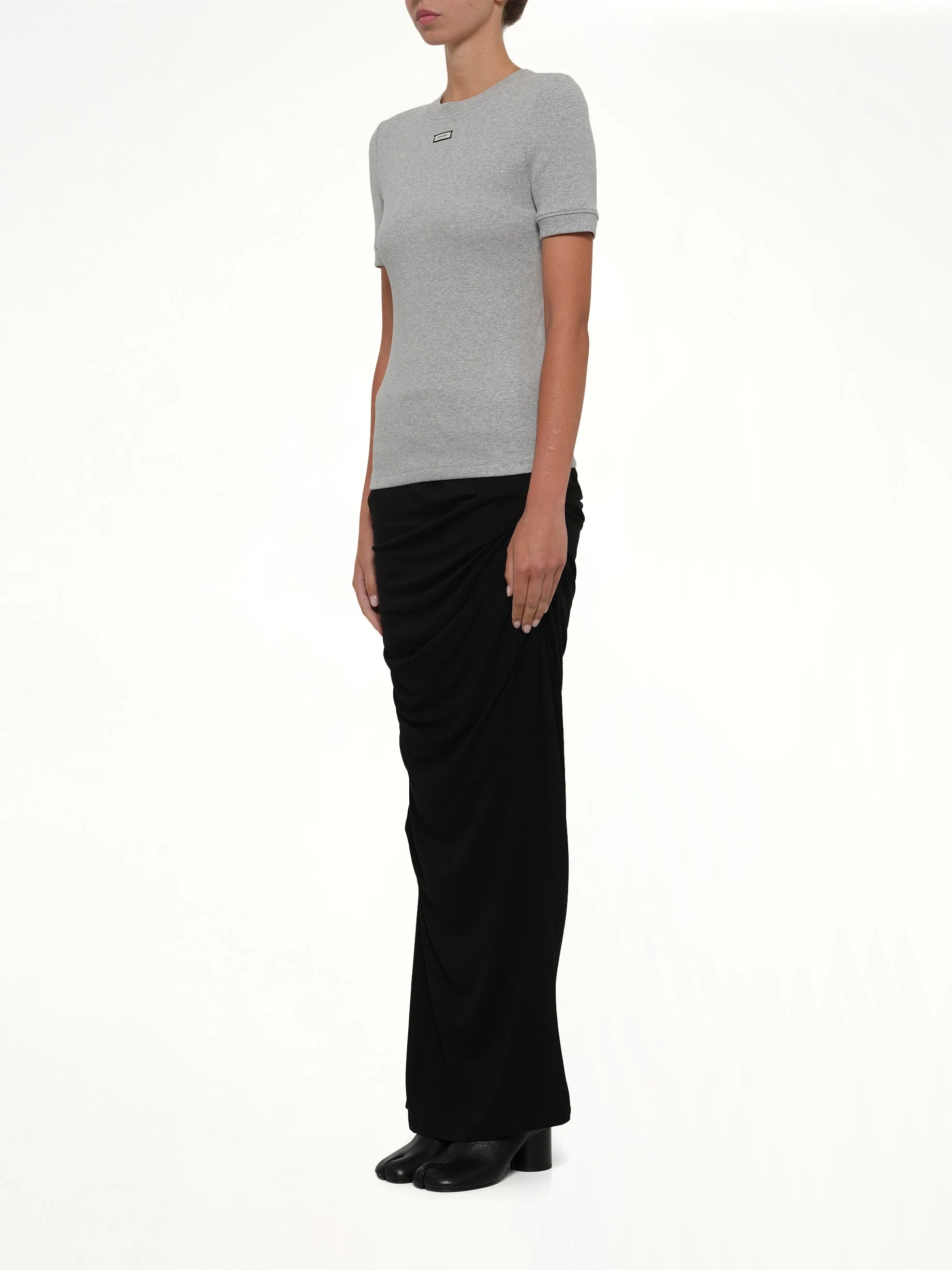 Lounge T-Shirt in Pebble - Image 4