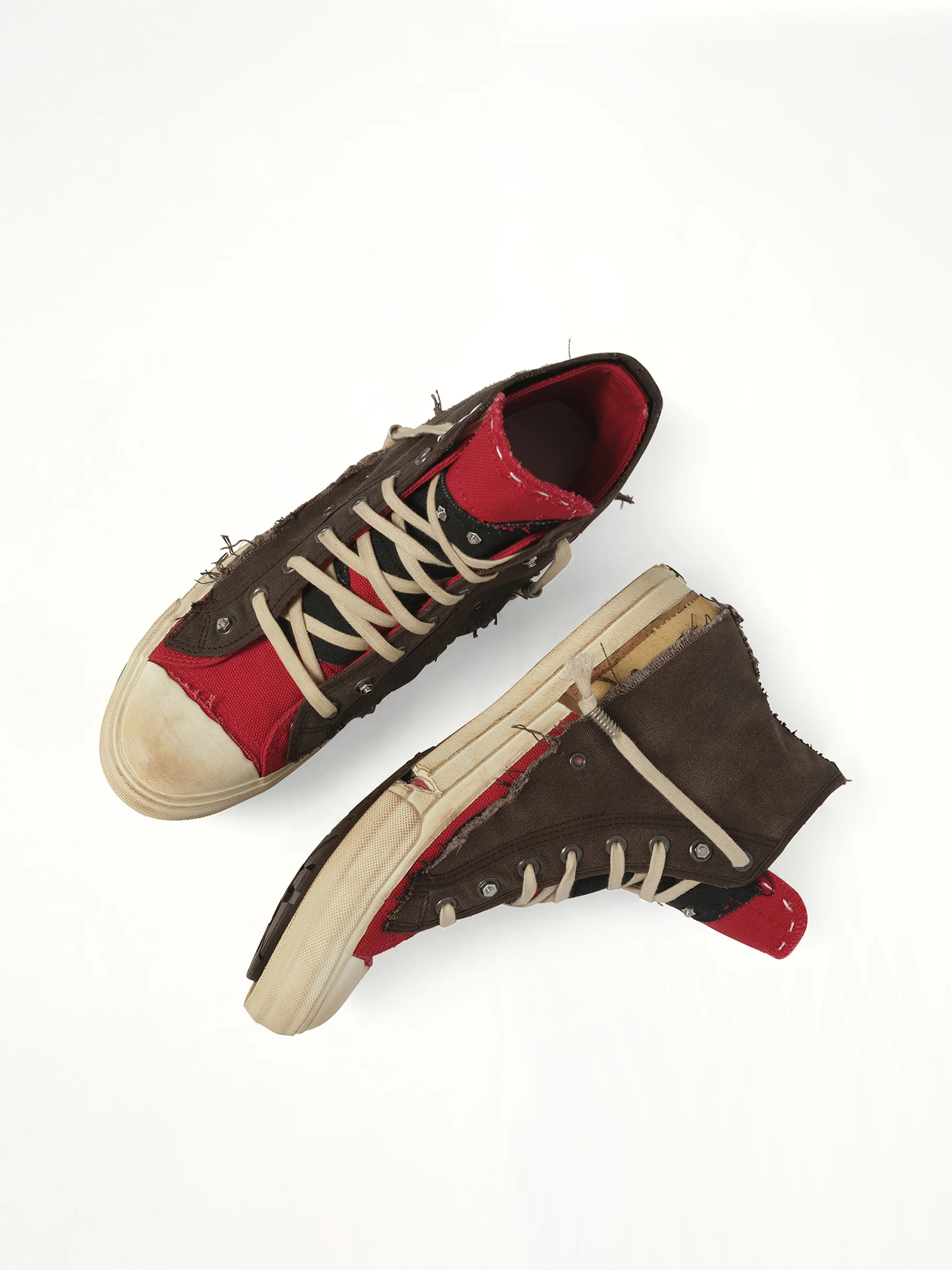 Loved to Death Sneaker in Red/Black - Image 4
