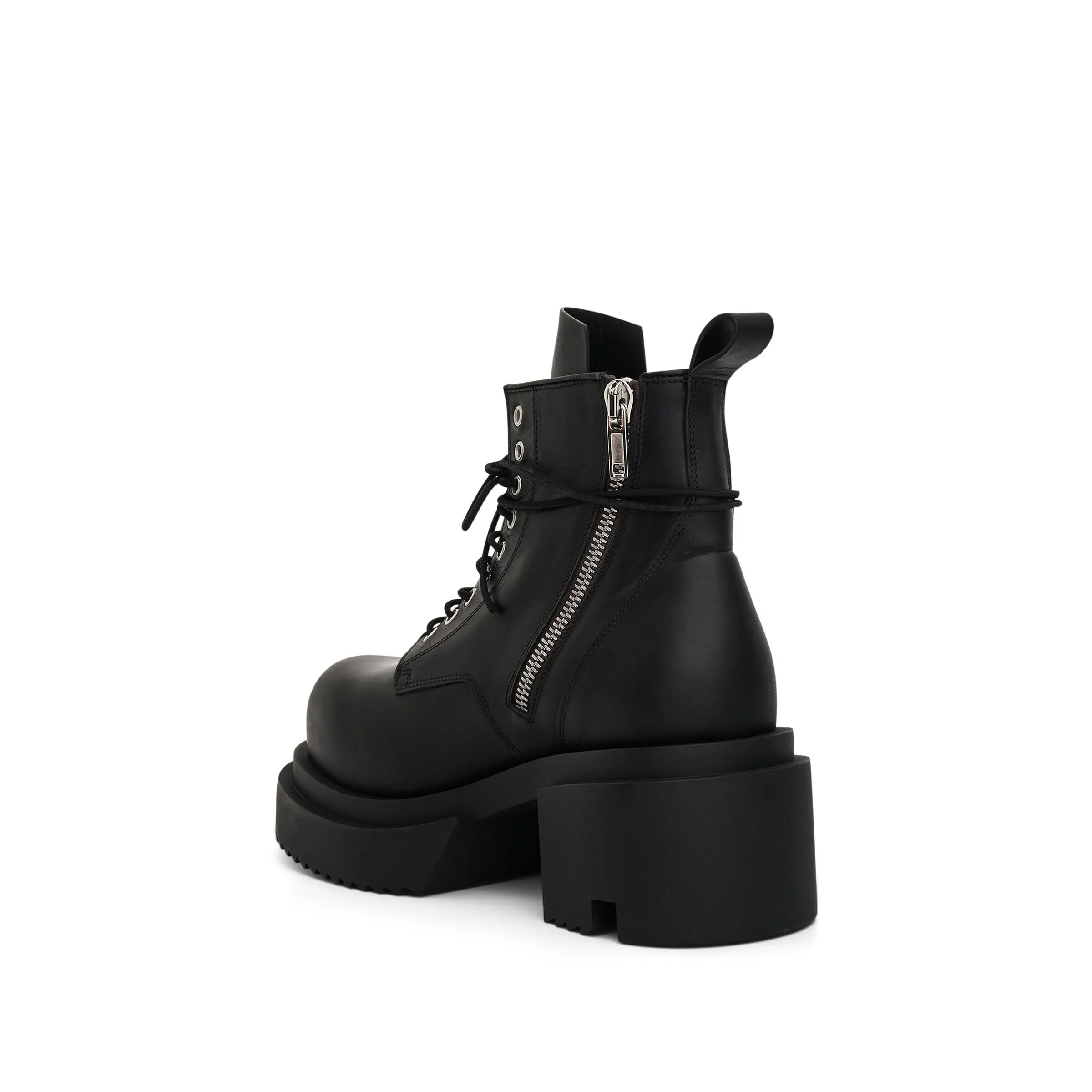 Low Army Bogun Boots in Black - Image 3