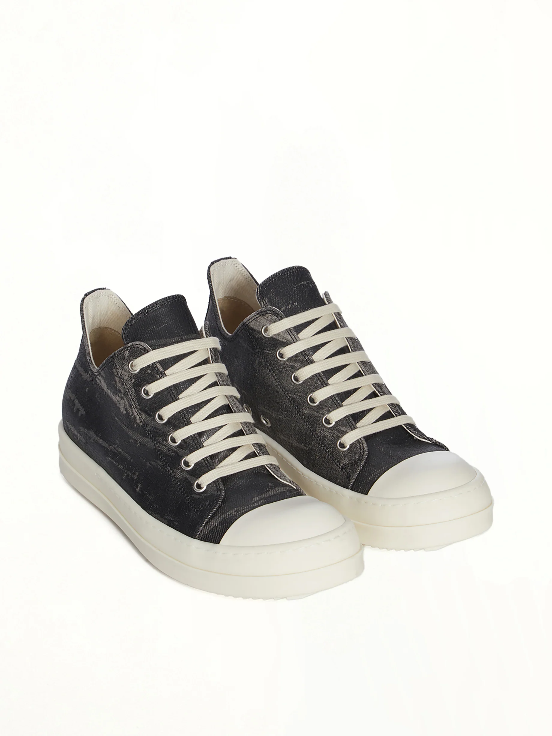 Low Sneaks in Black Washed - Image 2