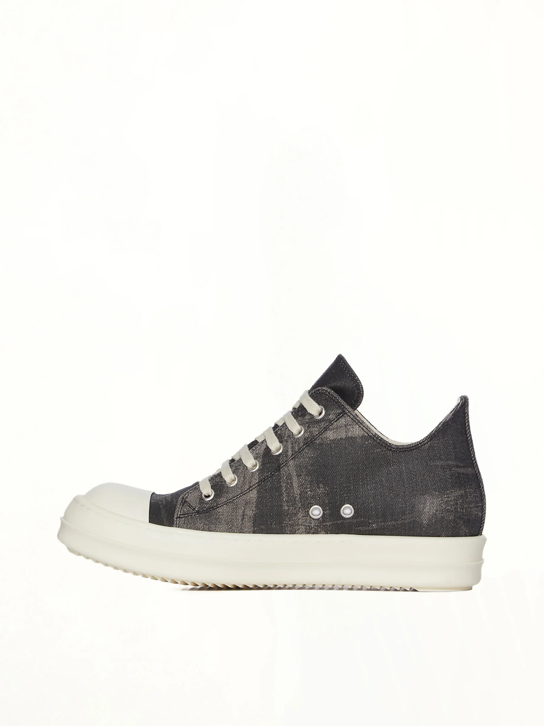 Low Sneaks in Black Washed - Image 4