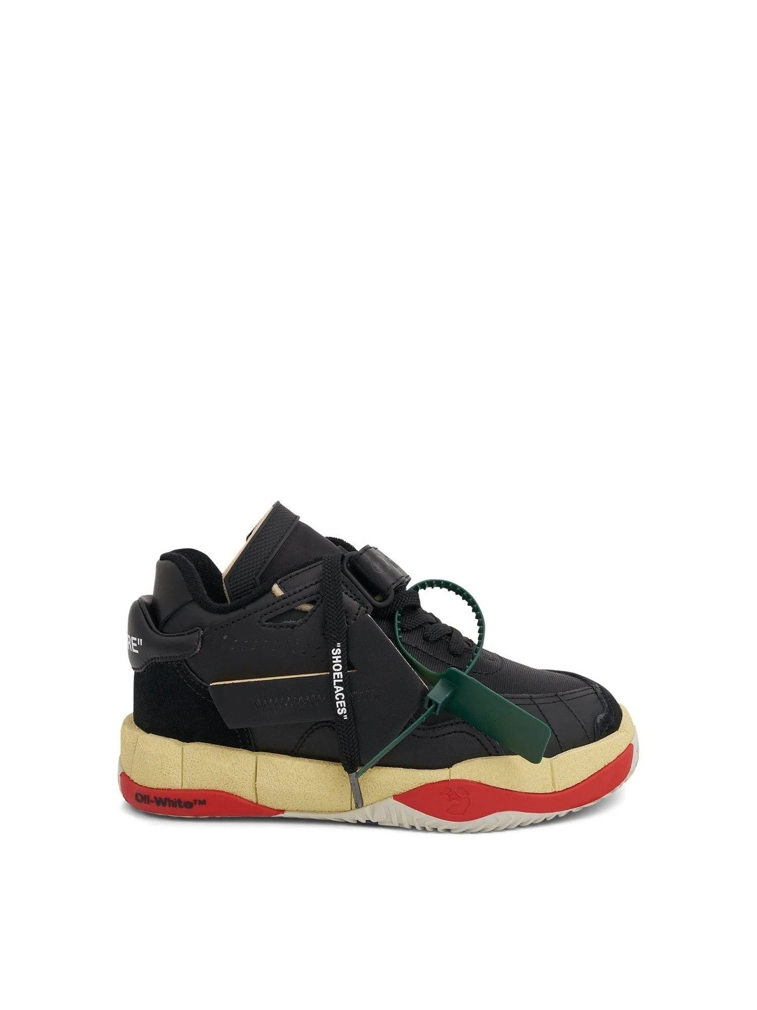 Low Puzzle Couture Sneaker in Black